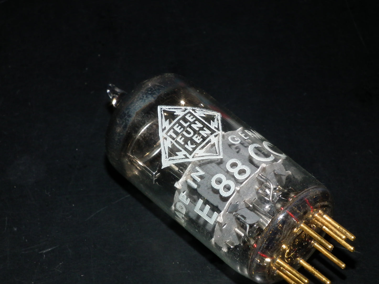 E88CC Telefunken 6922 Tested NOS 140% Diamond Bottom Ulm West Germany