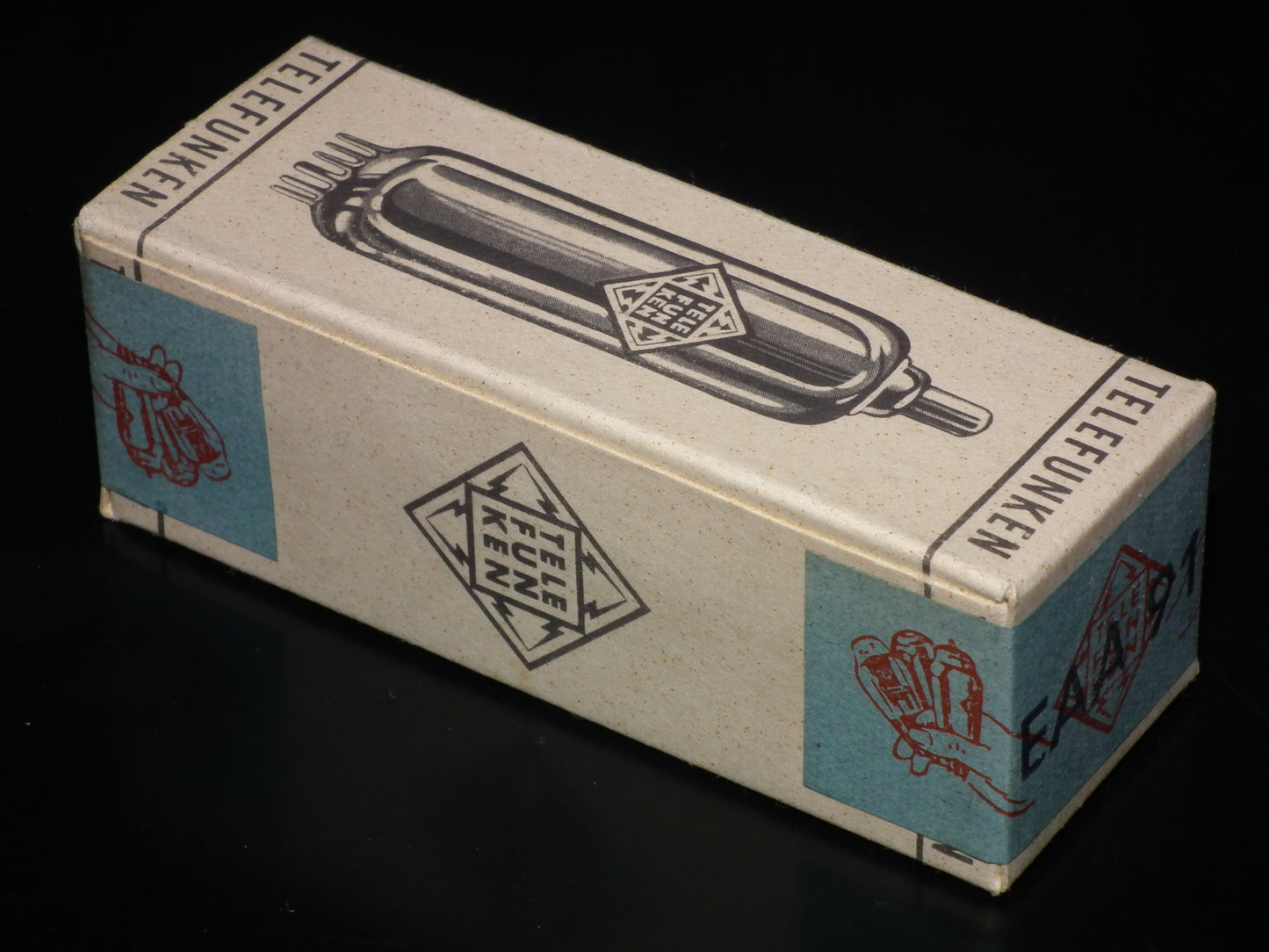 EAA91 Telefunken EB91 6AL5 NOS NIB Sealed Made in West Germany