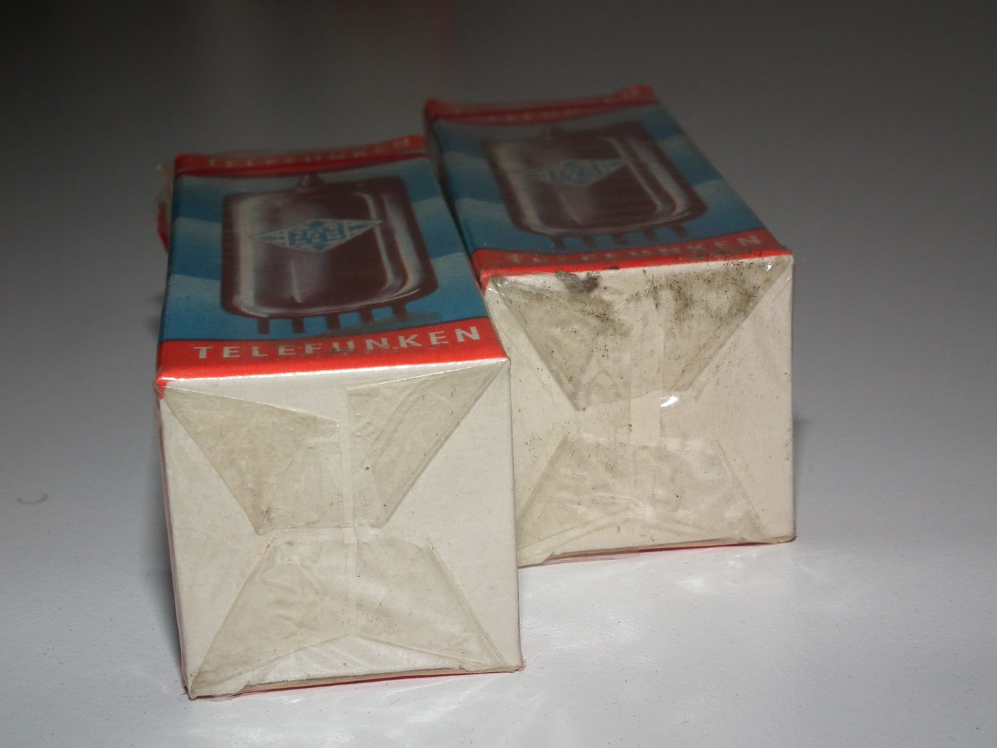 EABC80 Telefunken 6T8 6AK8Berlin Sealed Diamond Bottom <>