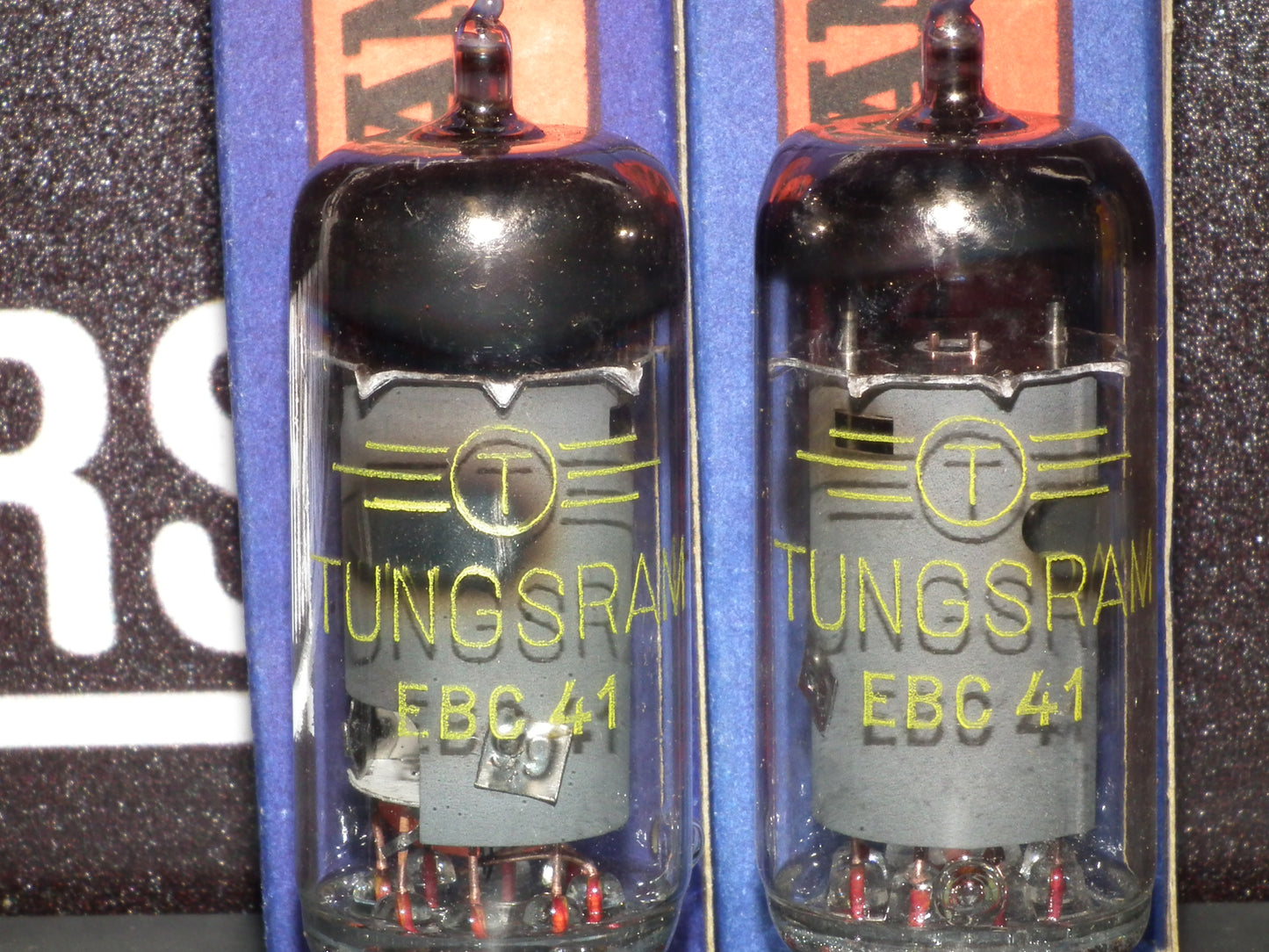 EBC41 Tungsram NOS NIB European radio receivers 50s