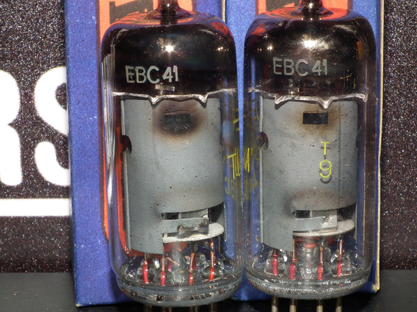 EBC41 Tungsram NOS NIB European radio receivers 50s