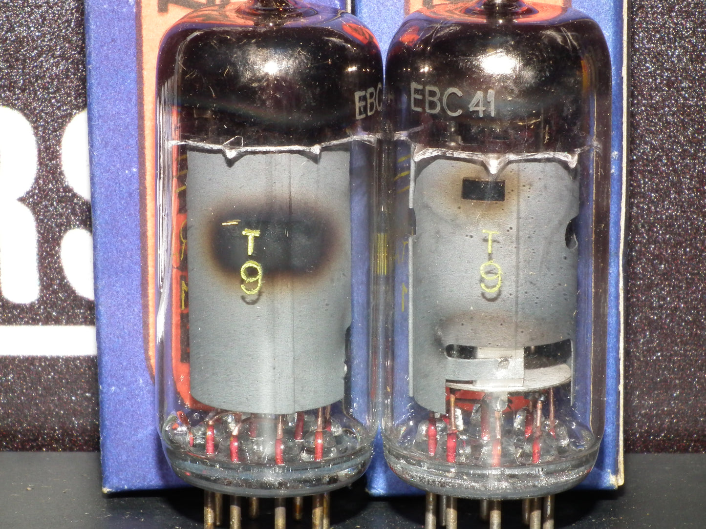 EBC41 Tungsram NOS NIB European radio receivers 50s