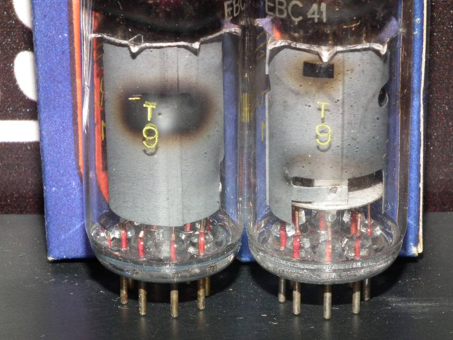 EBC41 Tungsram NOS NIB European radio receivers 50s