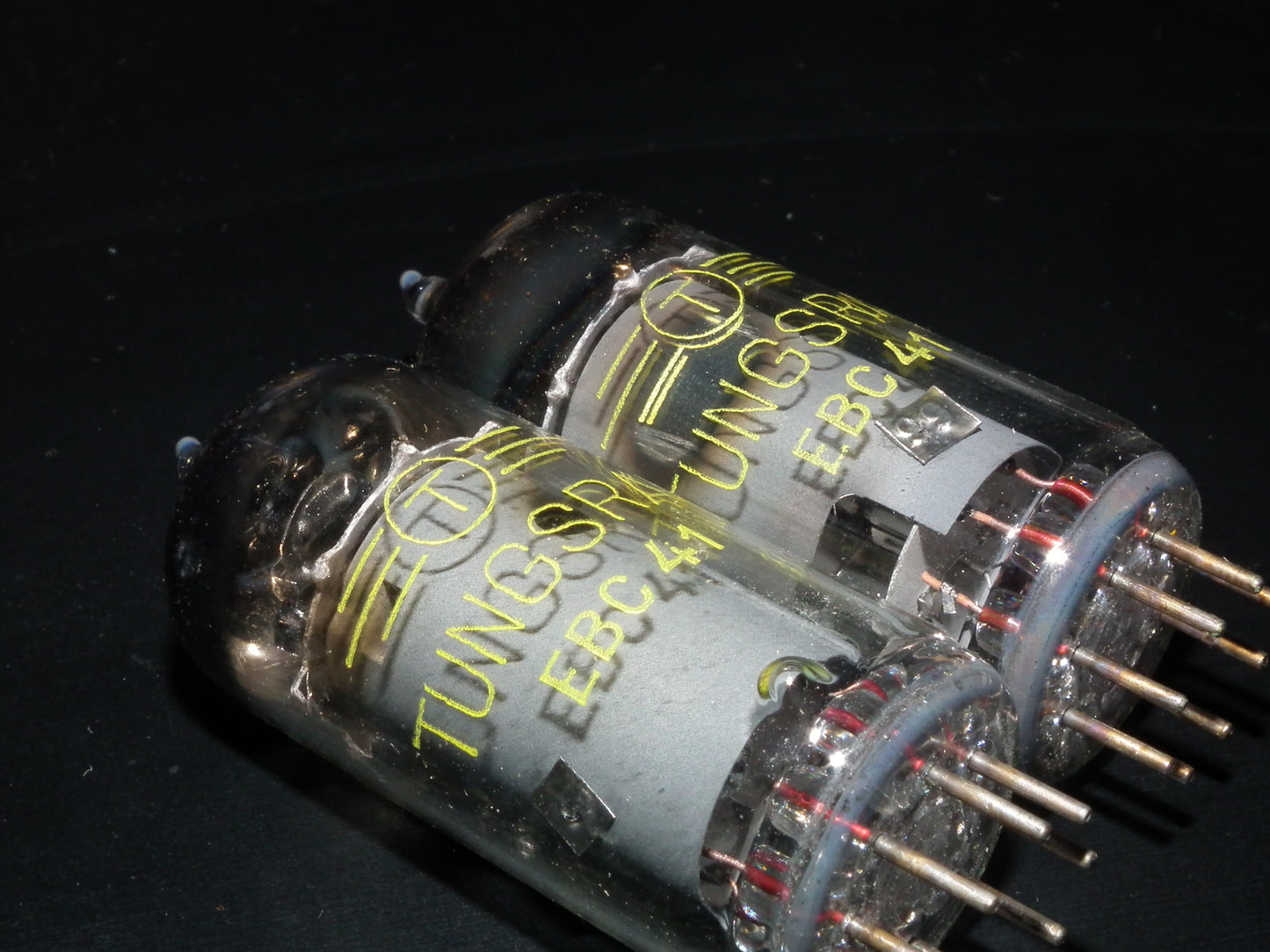 EBC41 Tungsram NOS NIB European radio receivers 50s
