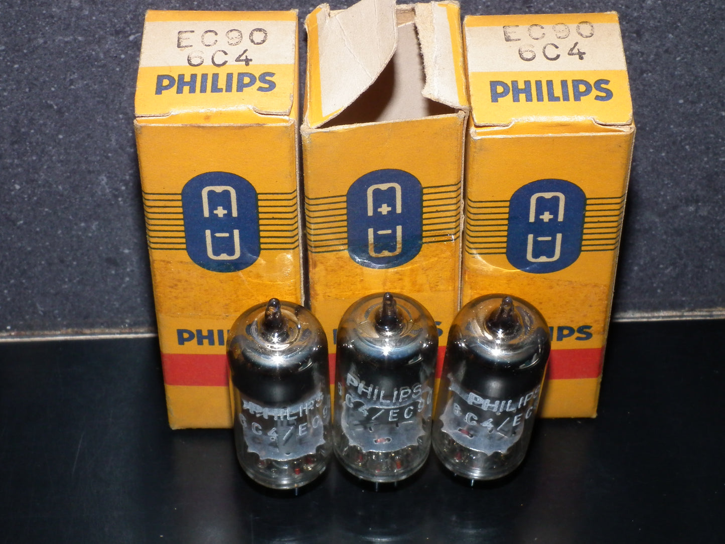 EC90 Mullard WHYTELEAFE Rebranded Philips 6C4 NOS NIB