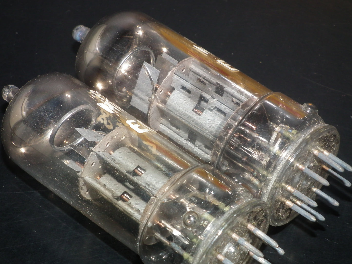 Platinum Matched Pair ECC40 Siemens rebranded Philips NOS NIB LC3