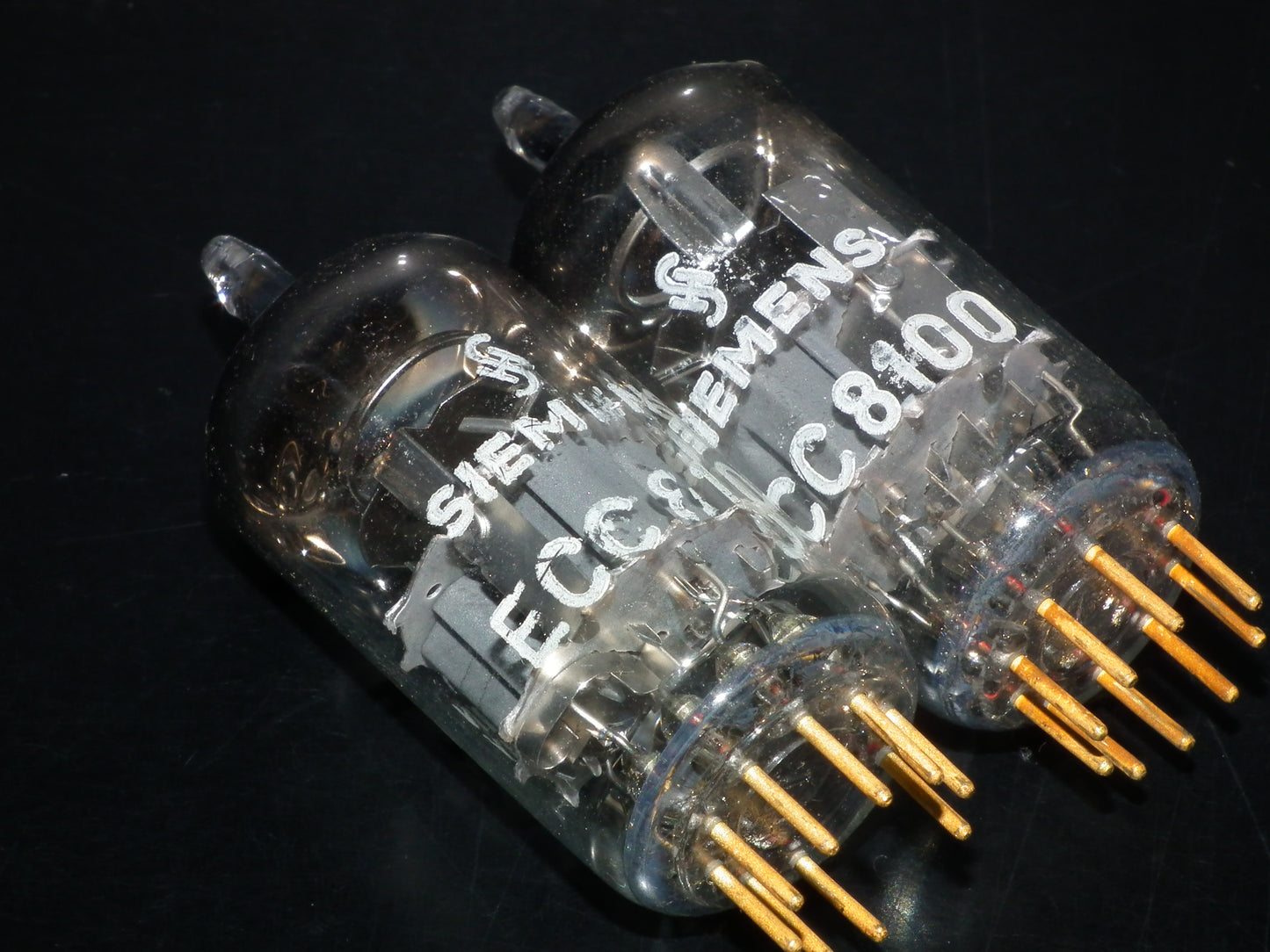 ECC8100 Siemens West Germany Matched Pair, low noise