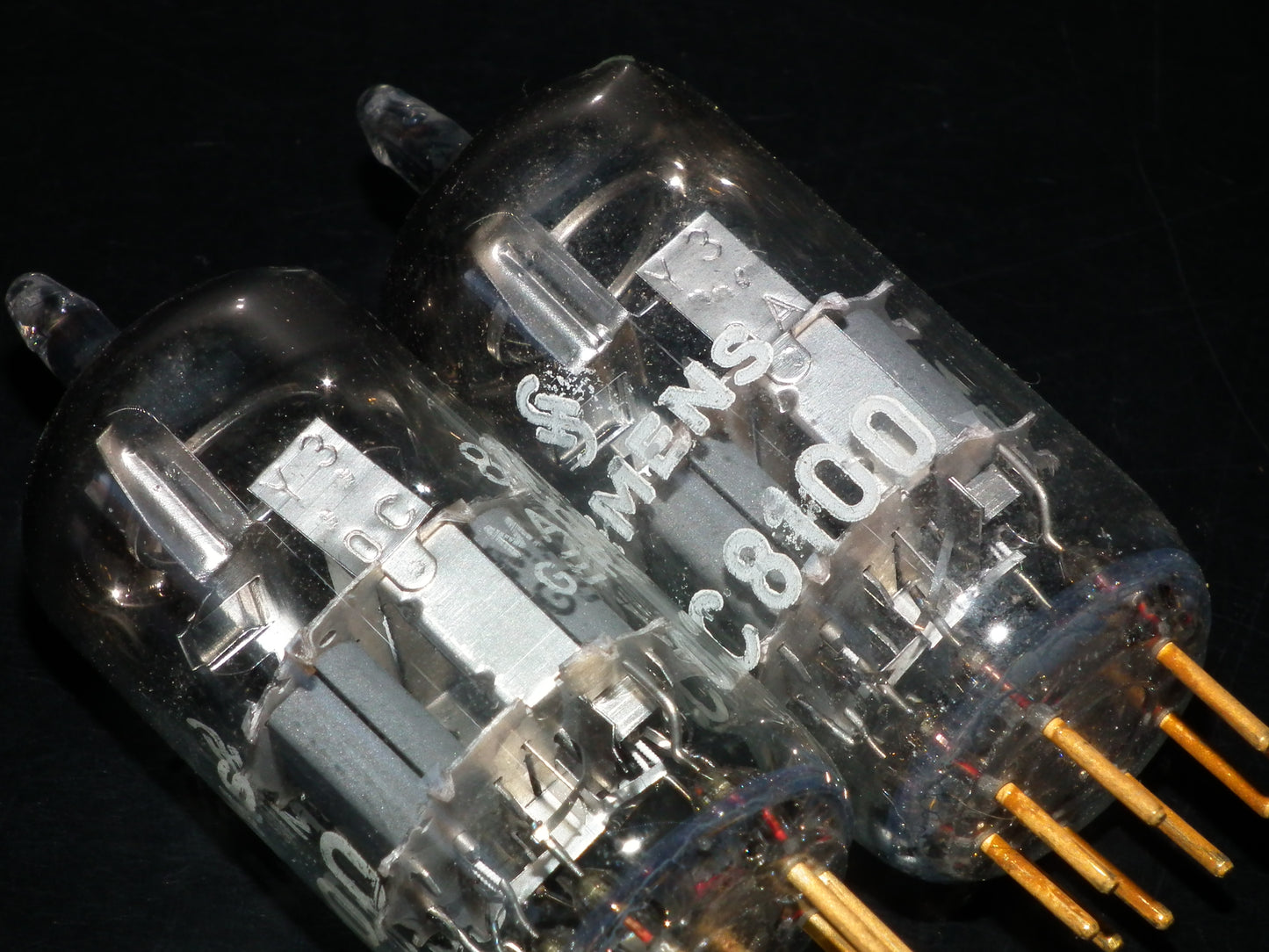 ECC8100 Siemens West Germany Matched Pair, low noise