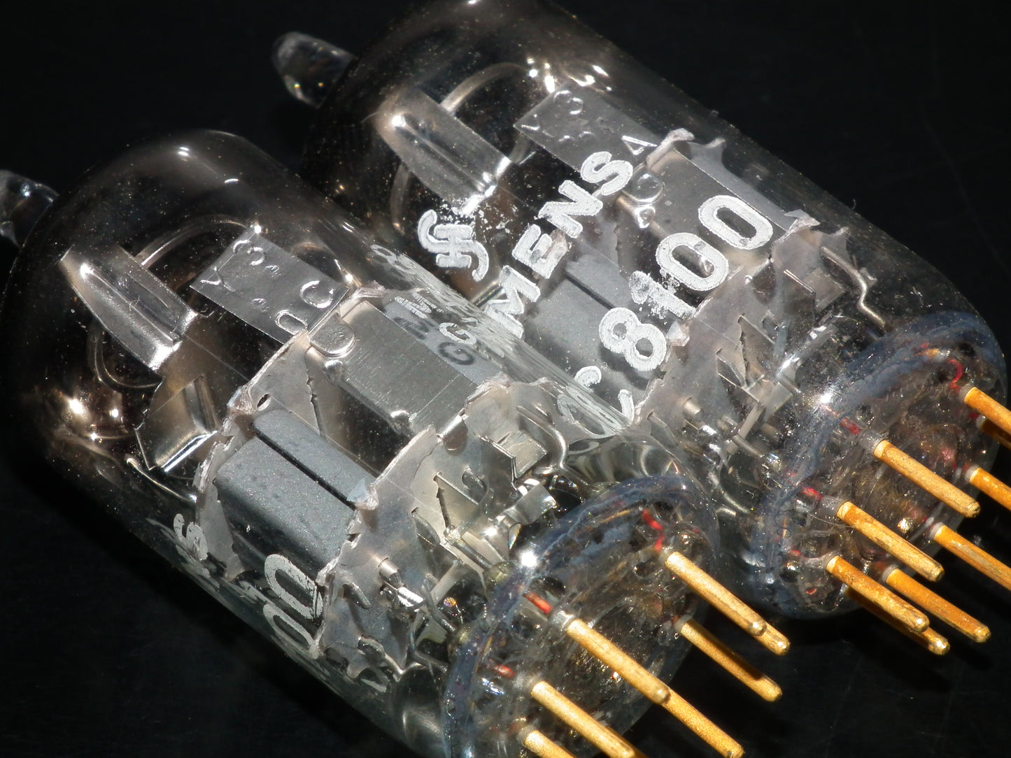 ECC8100 Siemens West Germany Matched Pair, low noise
