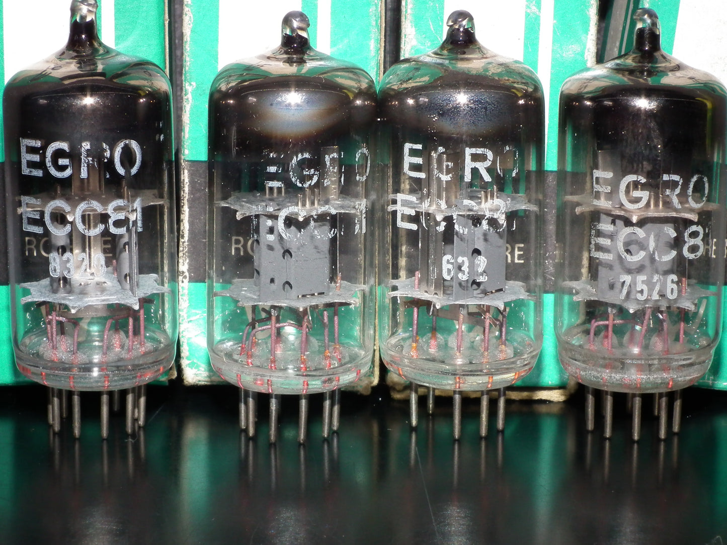 ECC81 12AT7 EGRO Germany NOS NIB