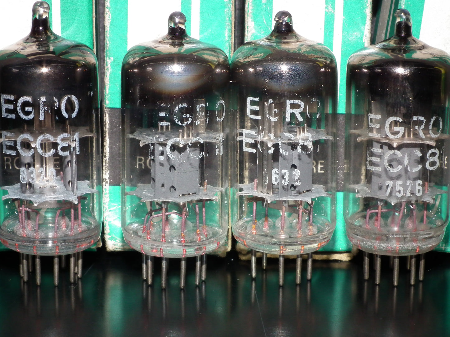 ECC81 12AT7 EGRO Germany NOS NIB