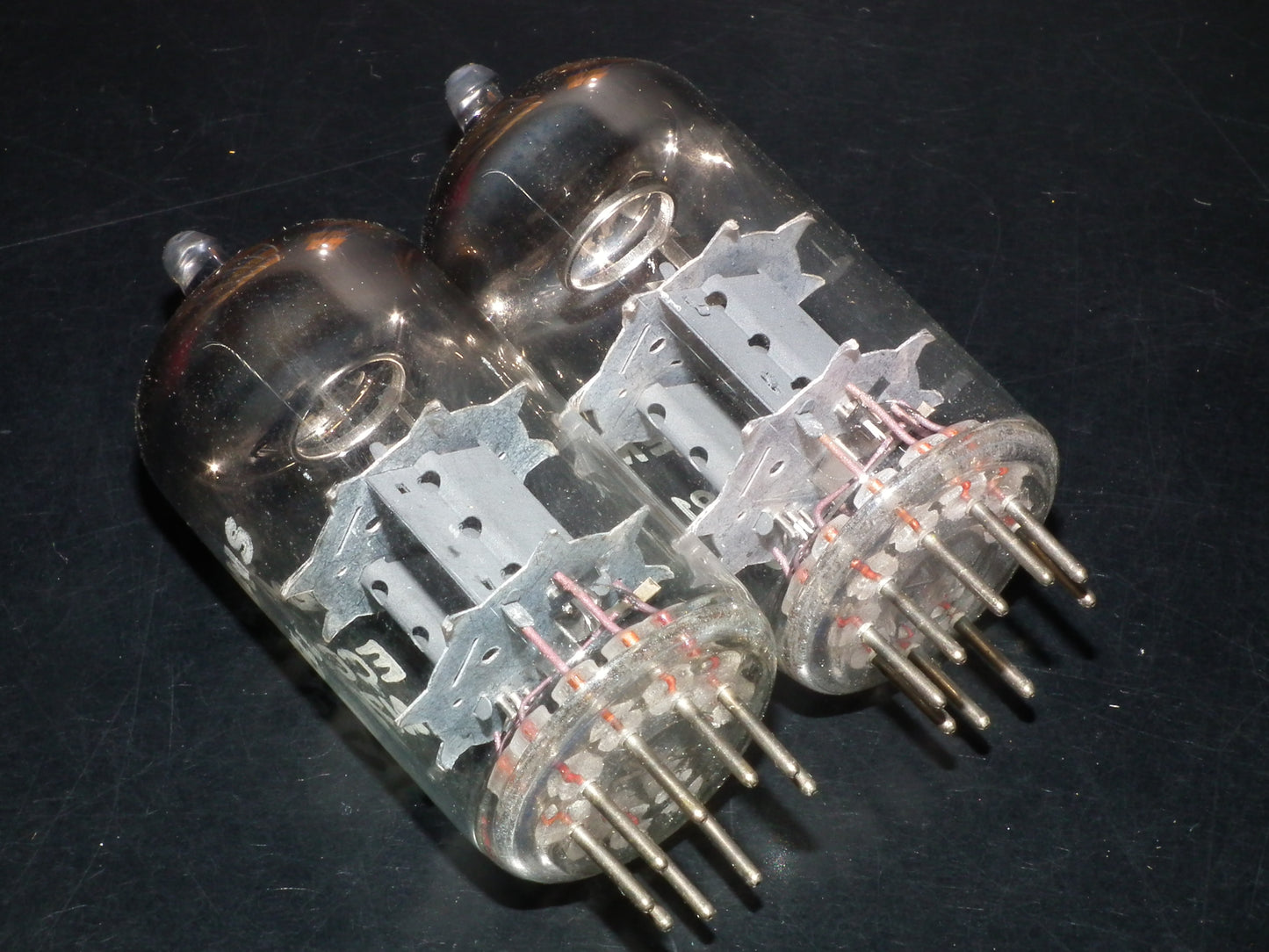ECC81 Siemens Platinum Matched Pair NOS NIB 12AT7