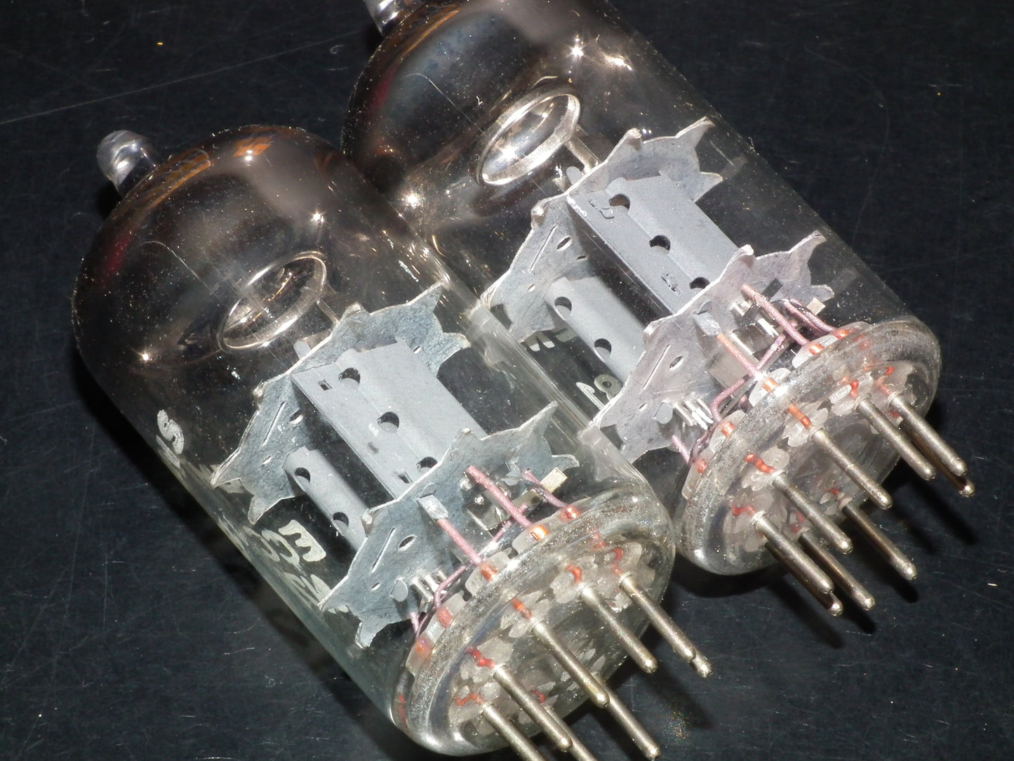 ECC81 Siemens Platinum Matched Pair NOS NIB 12AT7