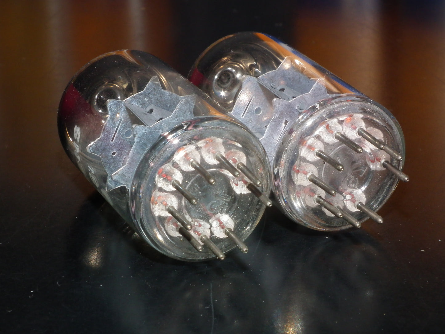 ECC81 Siemens Platinum Matched Pair NOS NIB 12AT7