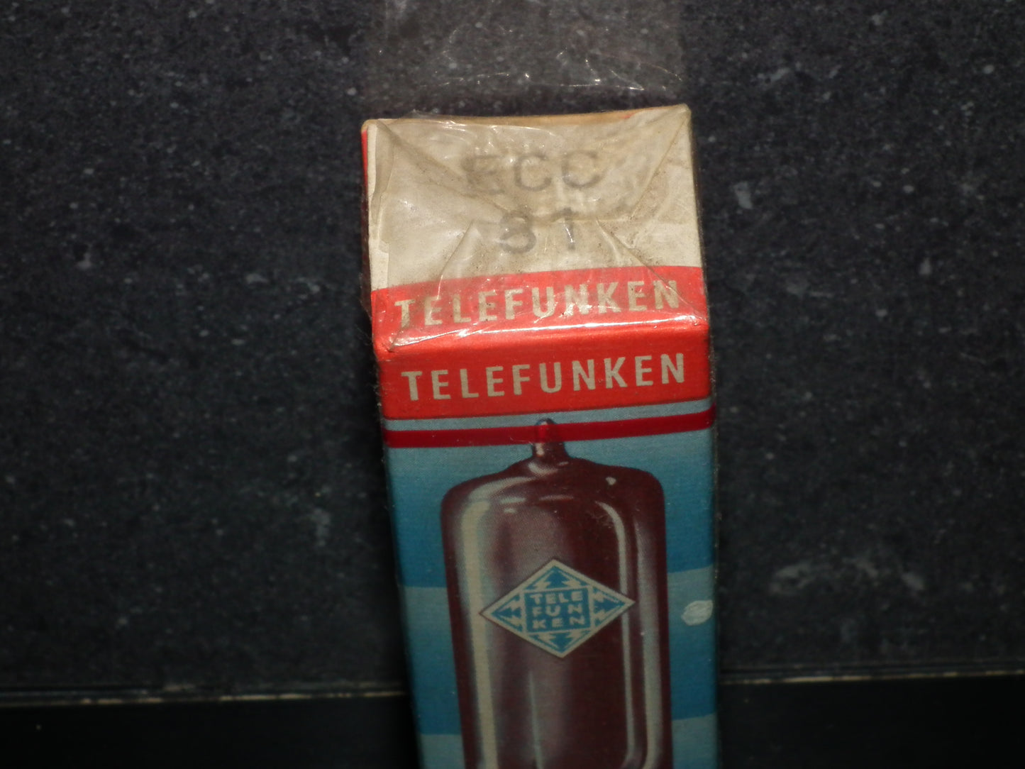 ECC81 Telefunken 12AT7 NOS Sealed Original Box West Germany