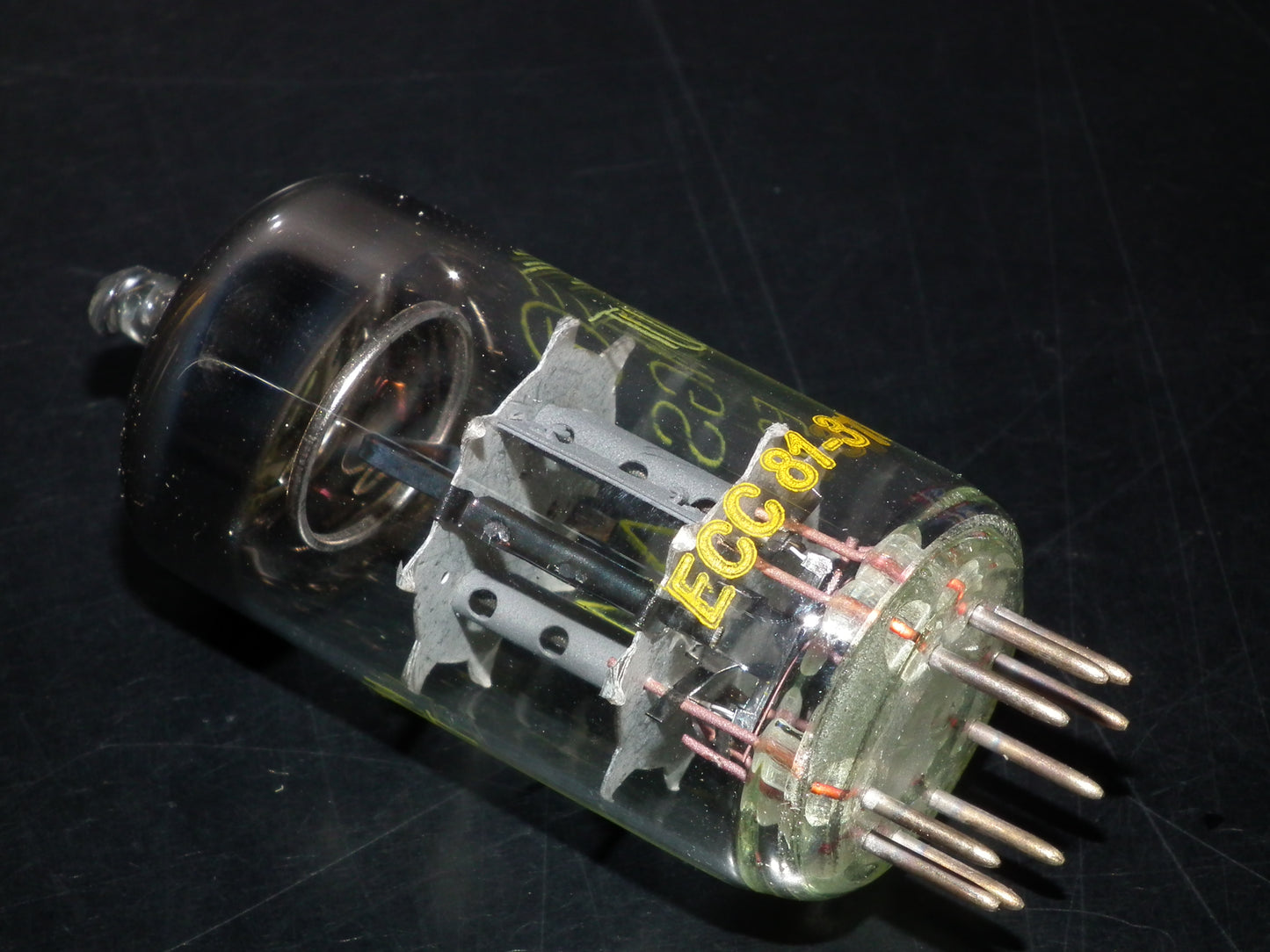 ECC81 Tungsram 12AT7 NOS NIB Big Ring Getter Hungary