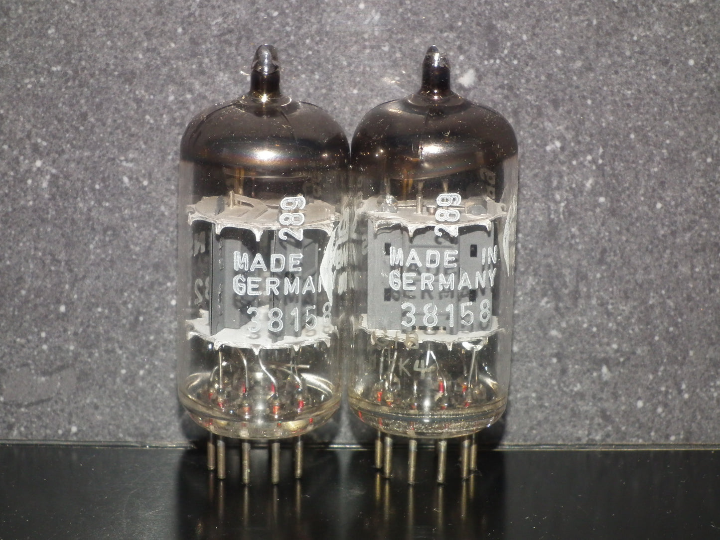 Siemens & Halske ECC82 12AU7 Matched pair (Munich, BWB)