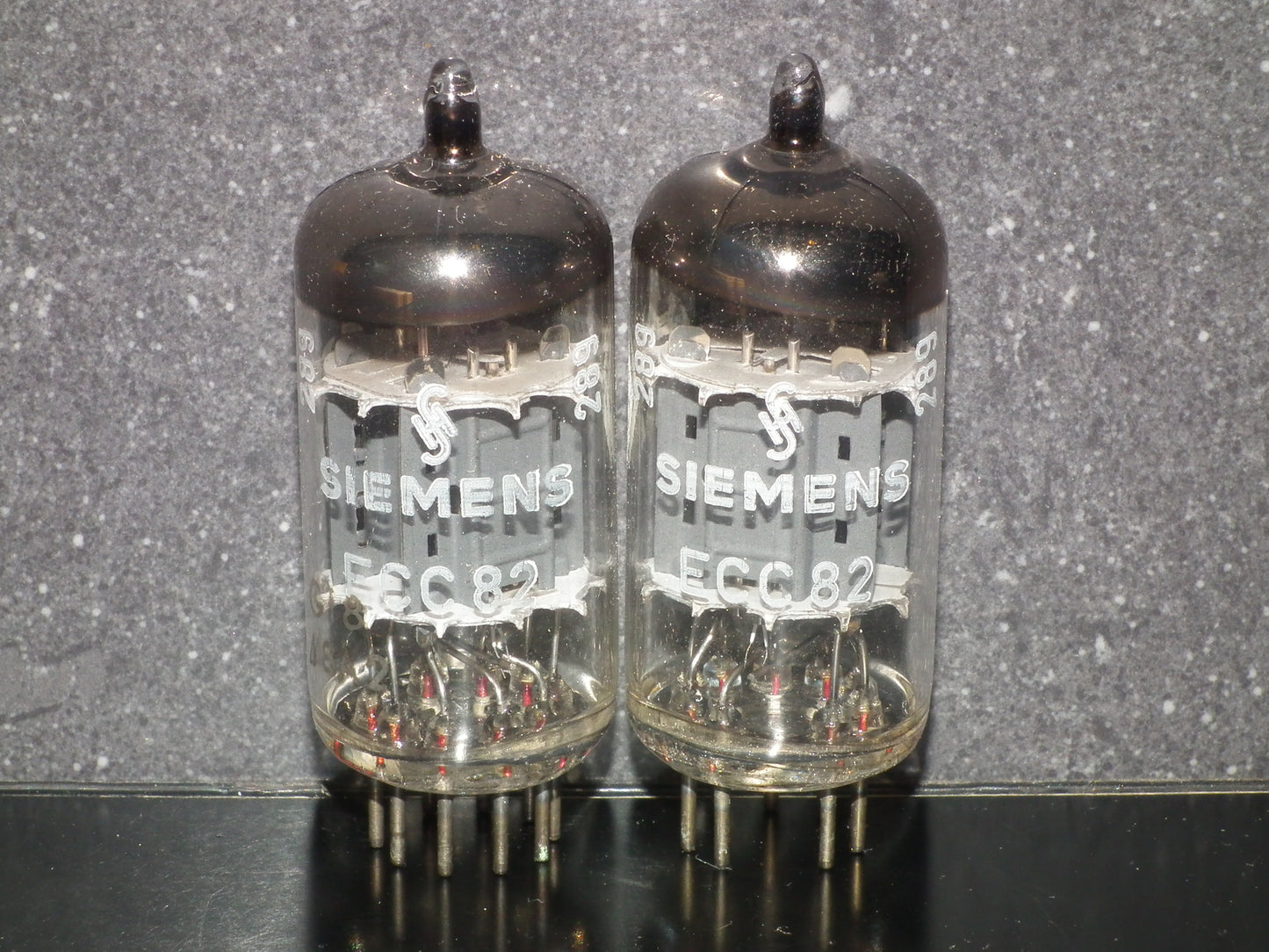 Siemens & Halske ECC82 12AU7 Matched pair (Munich, BWB)