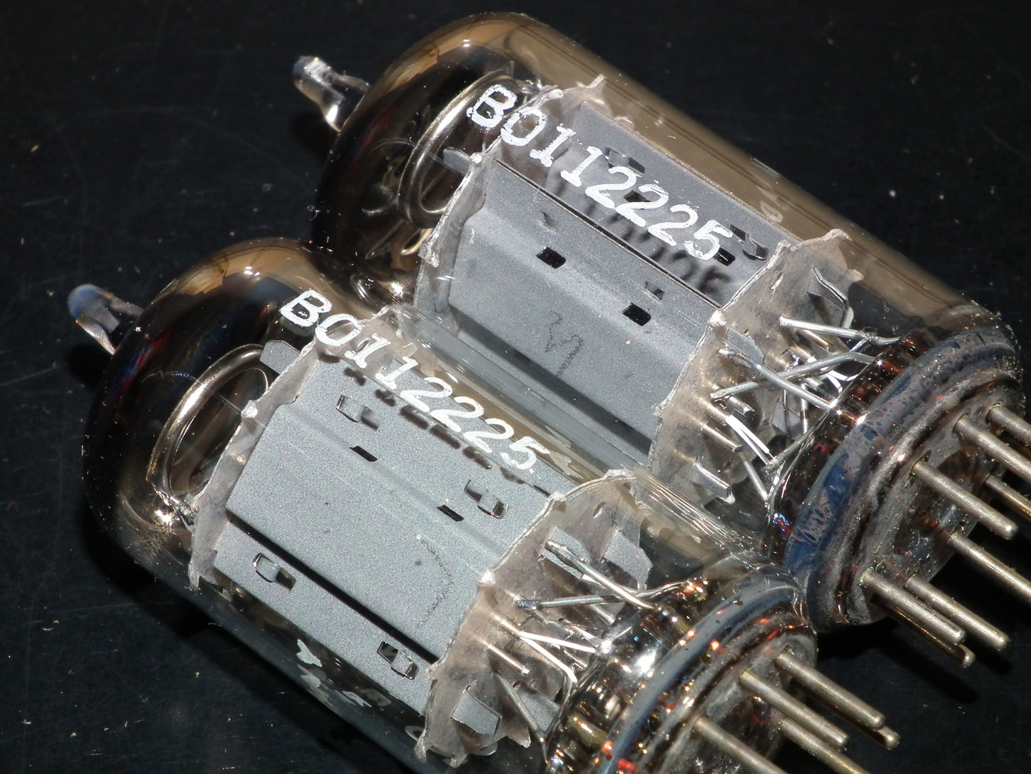 Platinum Matched Pair ECC82 Telefunken Berlin Smooth Anodes 12AU7