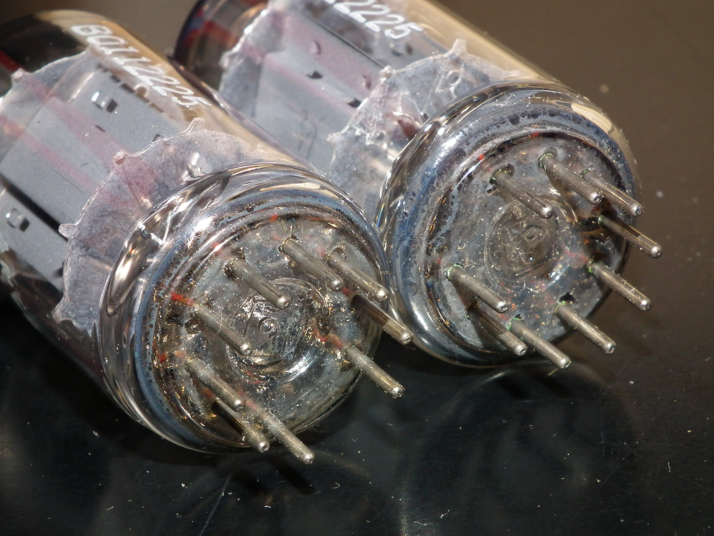 Platinum Matched Pair ECC82 Telefunken Berlin Smooth Anodes 12AU7