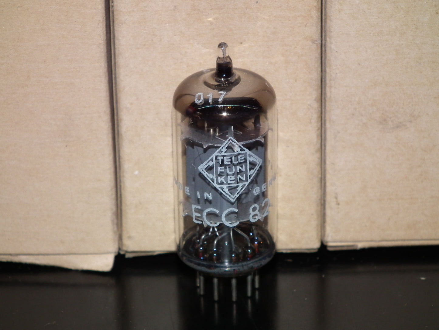 Platinum Matched Pair ECC82 Telefunken Berlin Smooth Anodes 12AU7