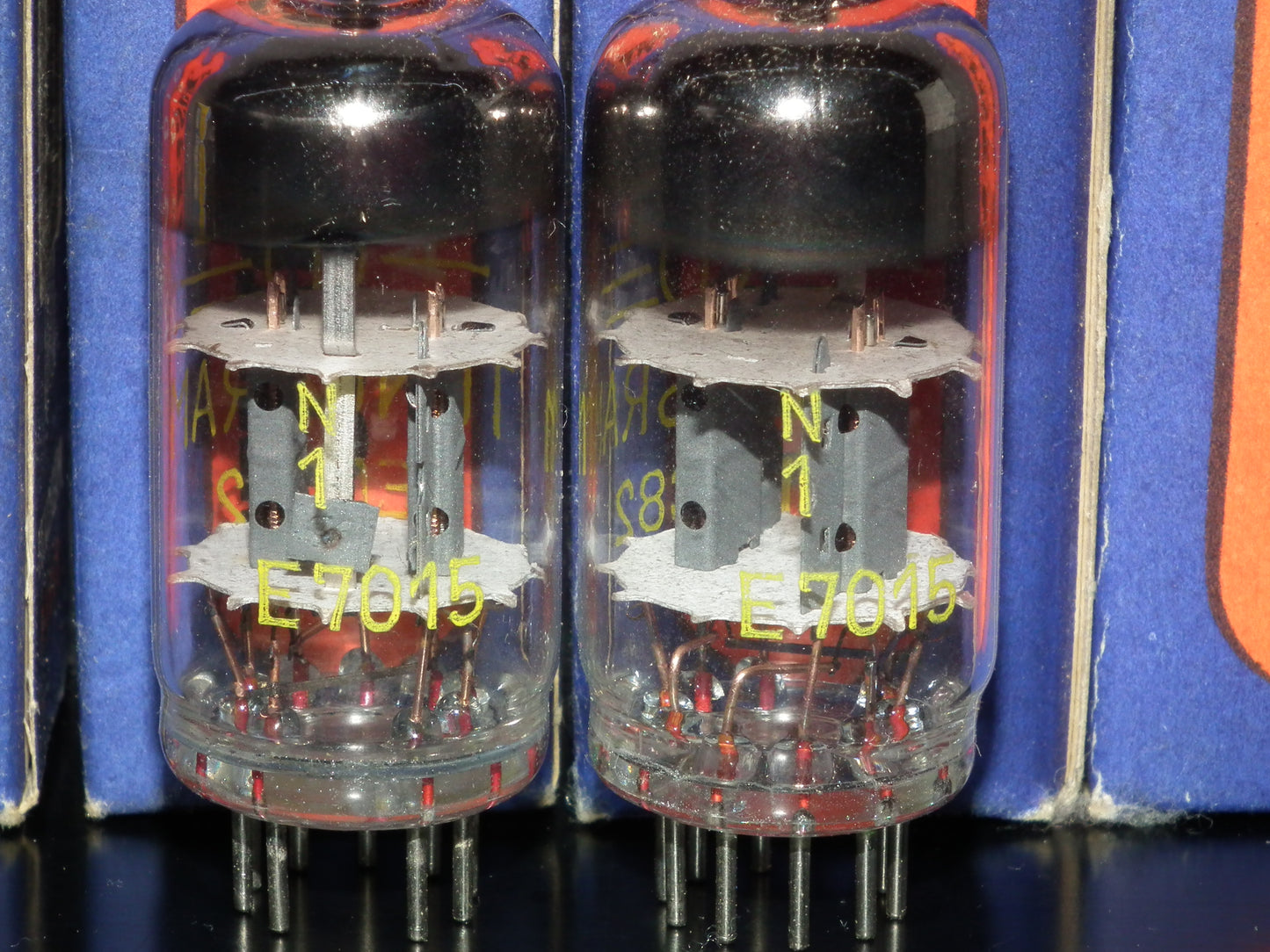 Platinum Matched Pair ECC82 Tungsram 12AU7 NOS NIB