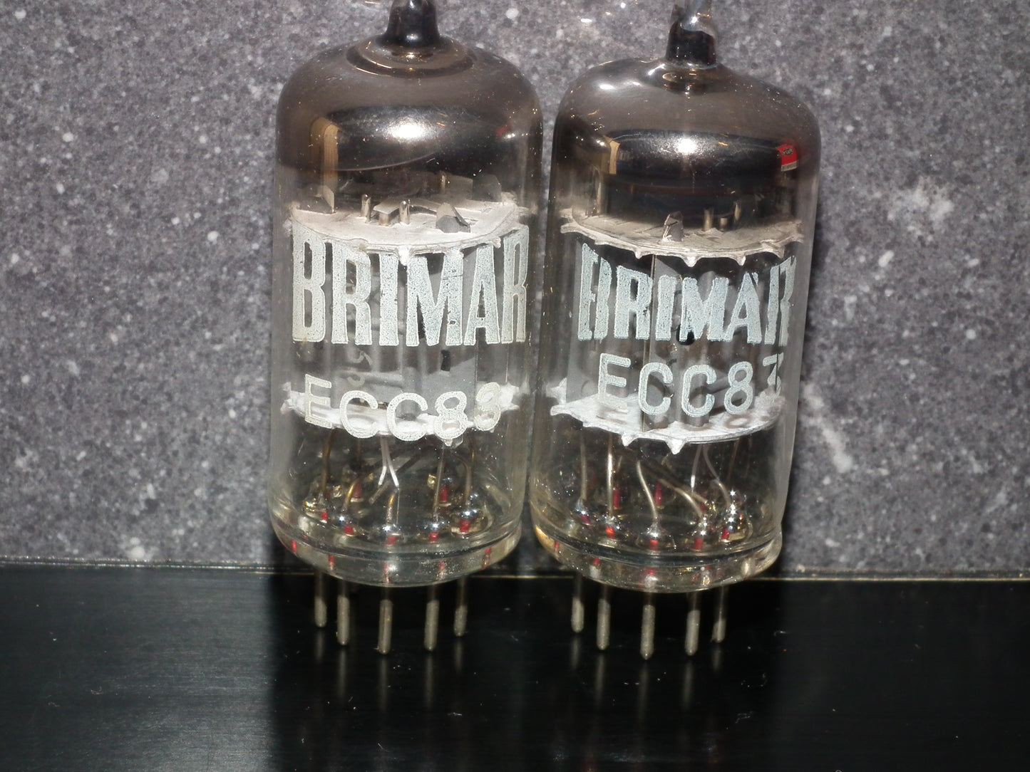 ECC83 BRIMAR 12AX7 Matched Pair NOS NIB Made in UK
