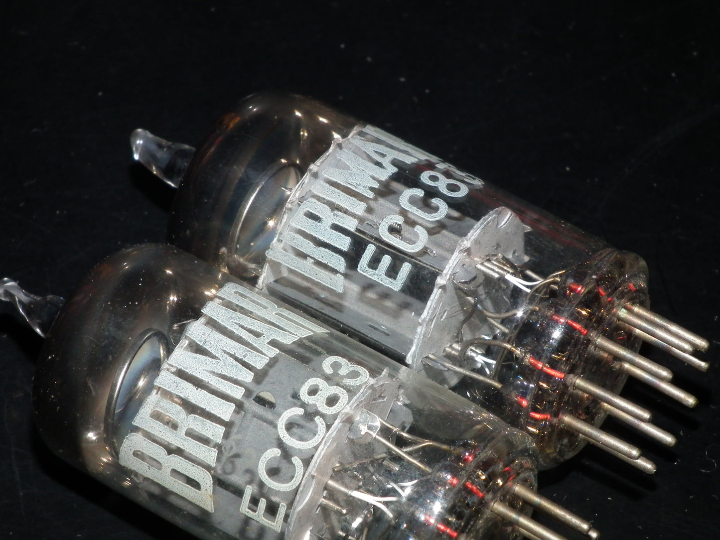 ECC83 BRIMAR 12AX7 Matched Pair NOS NIB Made in UK