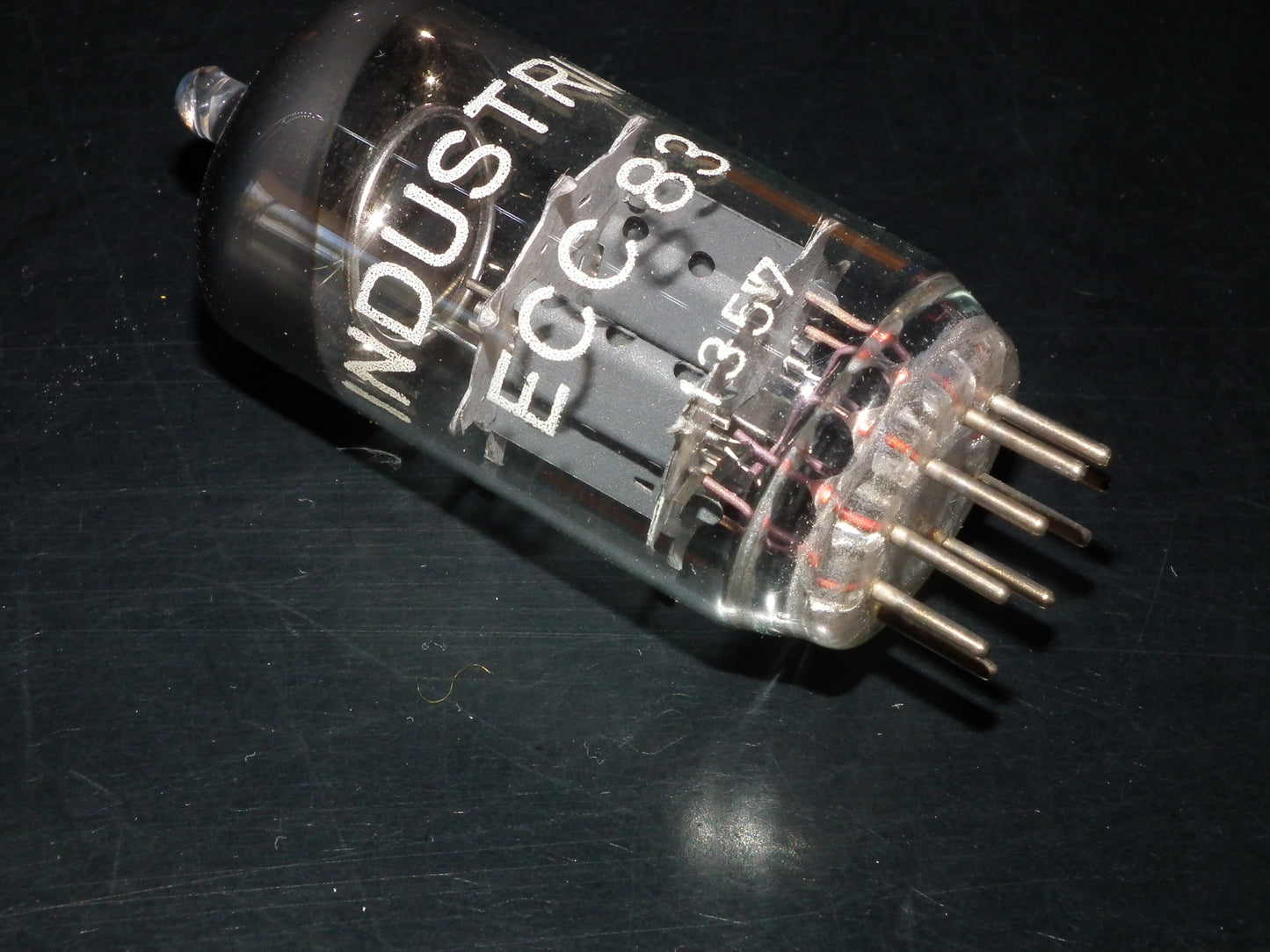 ECC83 12AX7 RFT Germany rebranded Standard Industria NOS NIB