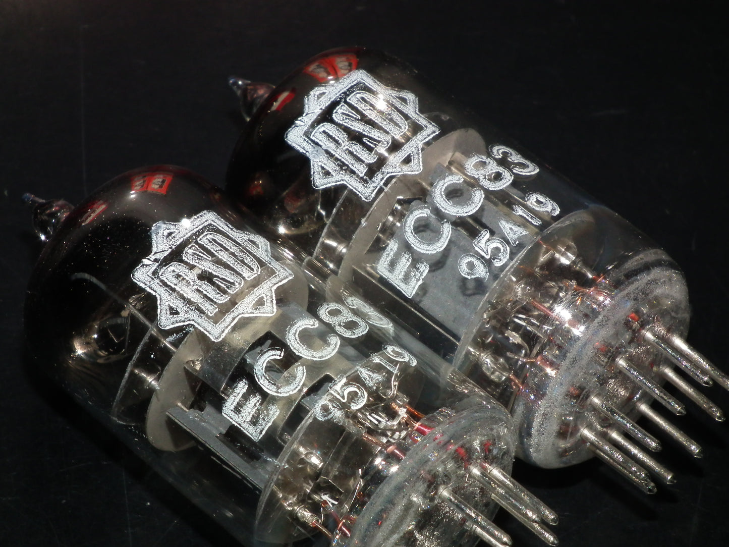 Platinum Matched Pair (2 tubes) ECC83 RSD 12AX7 Germany