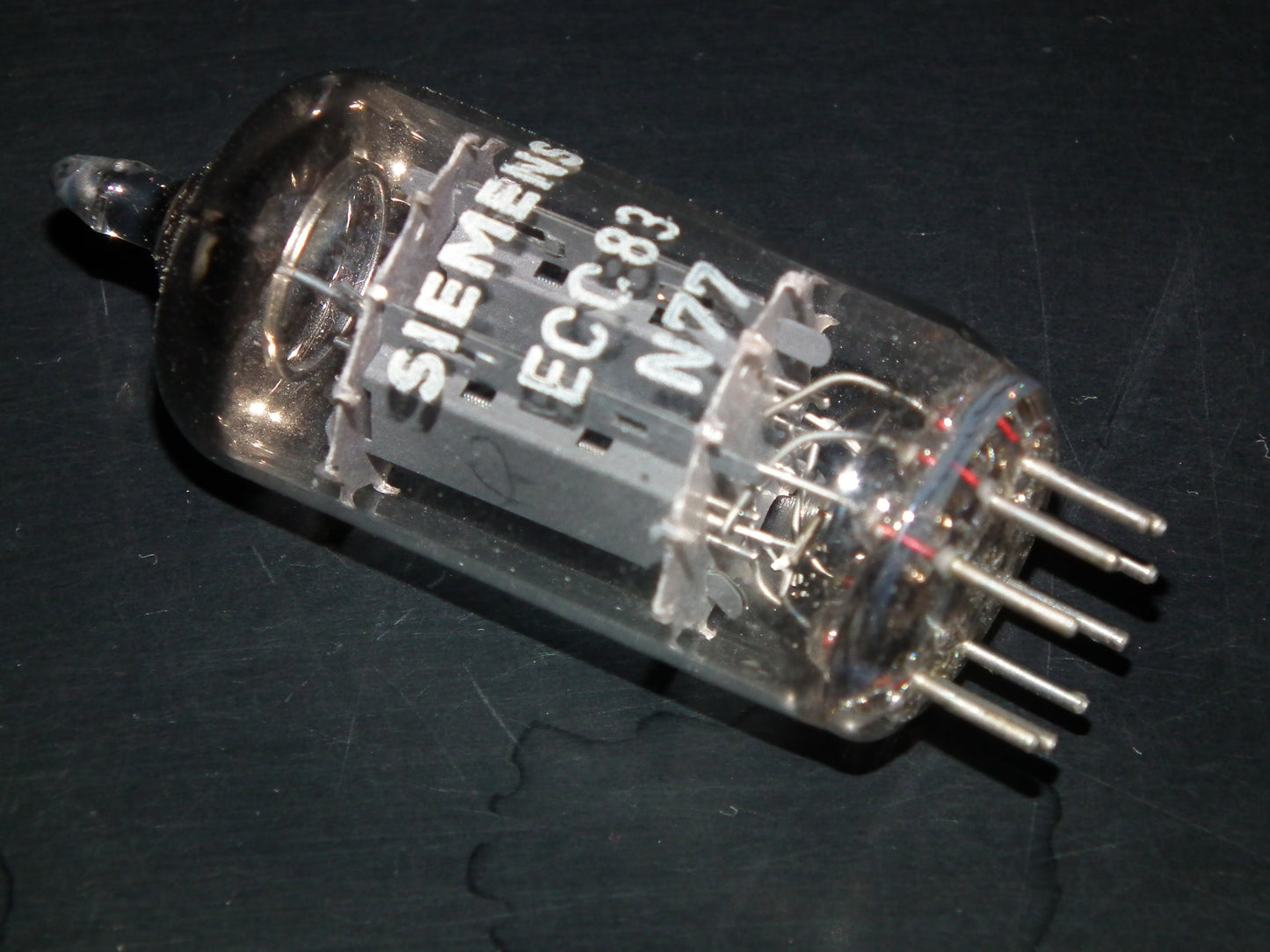 ECC83 12AX7 Siemens EI Telefunken Long Smooth Plates 17mm NOS NIB