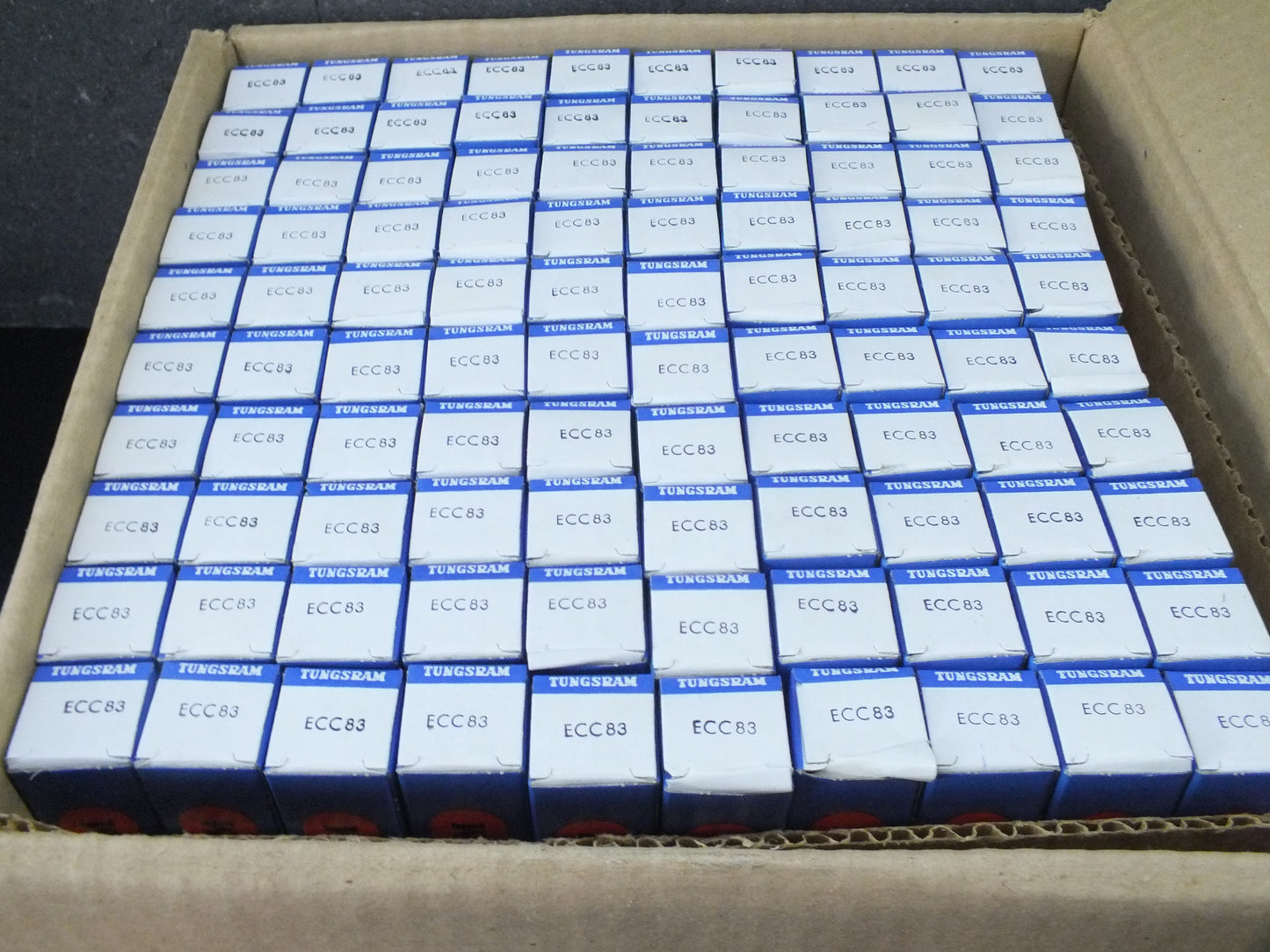 Platinum Matched Pair ECC83 Tungsram 12AX7 NOS NIB