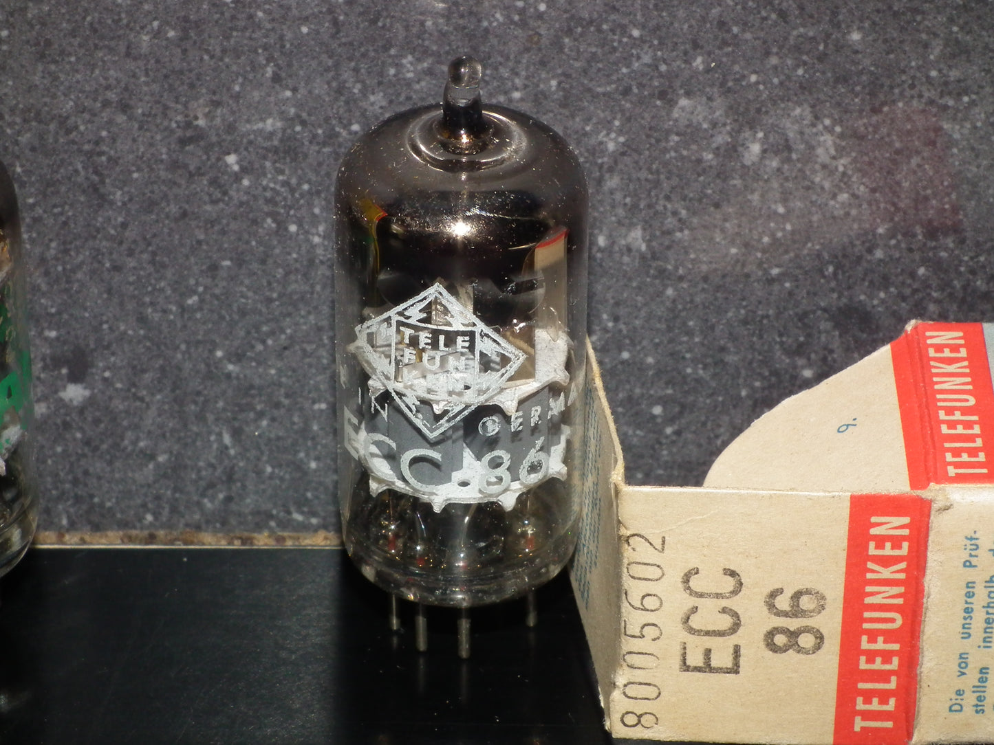 ECC86 Telefunken 6GM8 NOS NIB Diamond Bottom Ulm