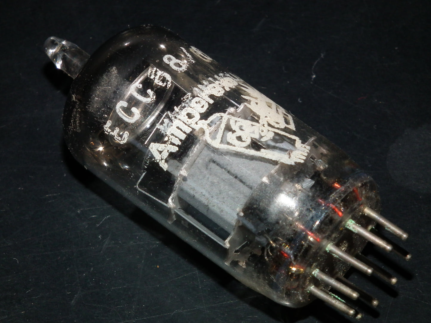 6DJ8 ECC88 Amperex Bugle Boy Holland Tested NOS Dual Stage Getter