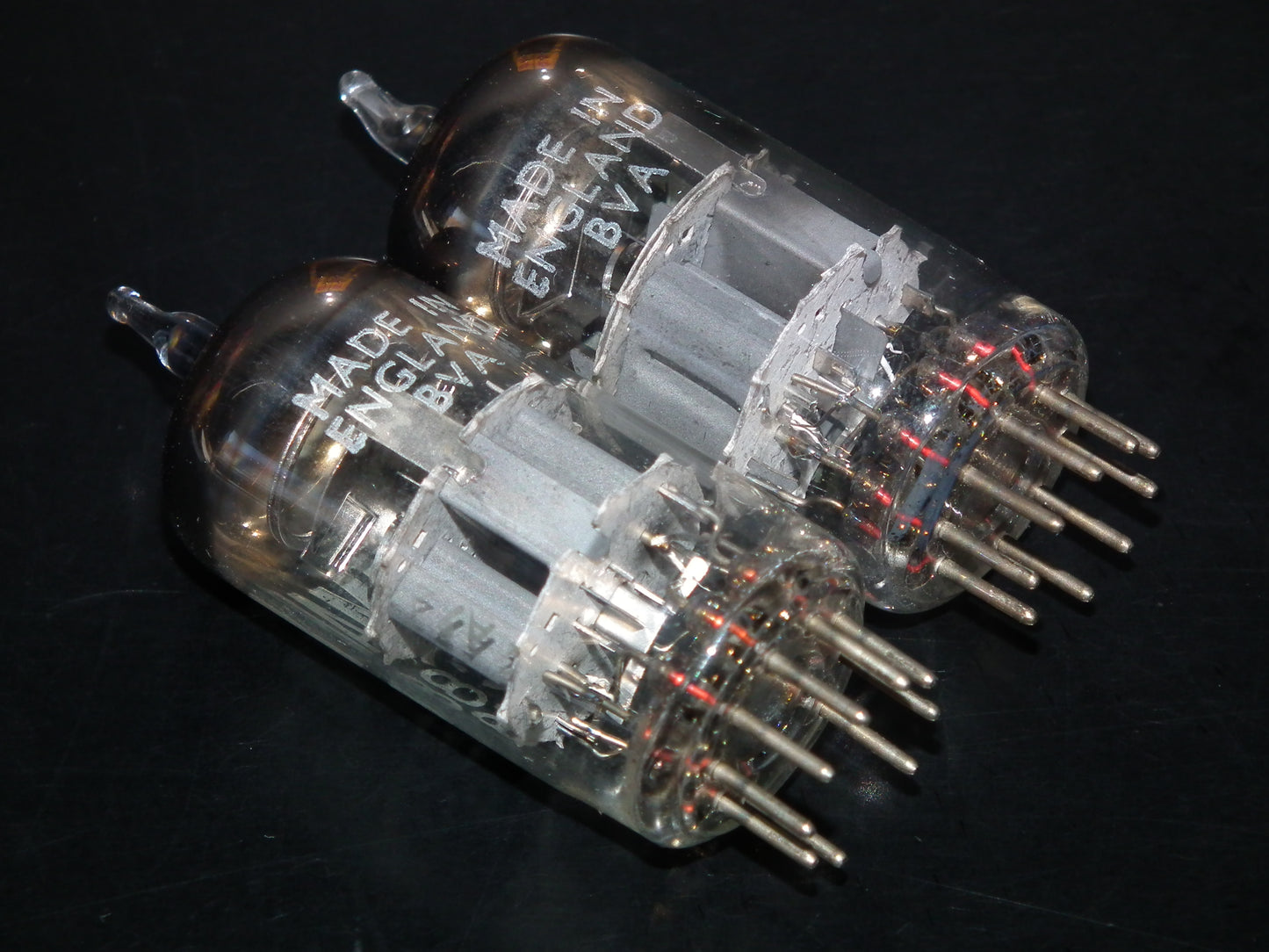 Platinum Matched Pair ECC88 BRIMAR 6DJ8 tested Balanced sections