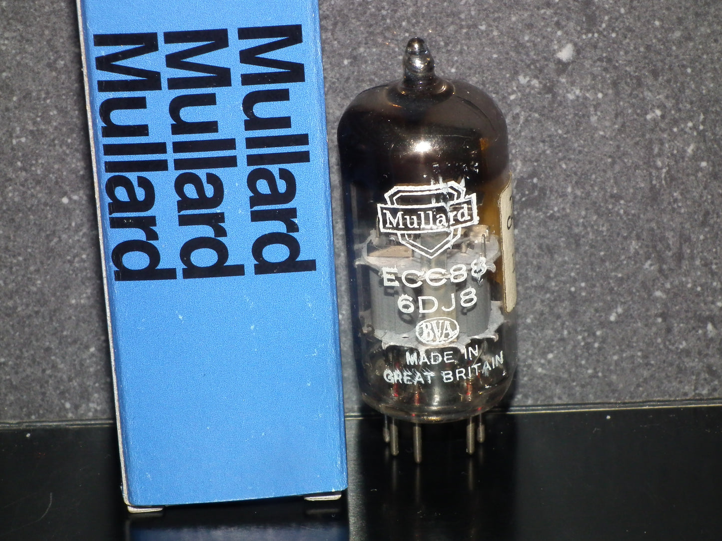 ECC88 Mullard Blackburn 6DJ8 RARE Dual Stage Getter 60s Used Tested NOS