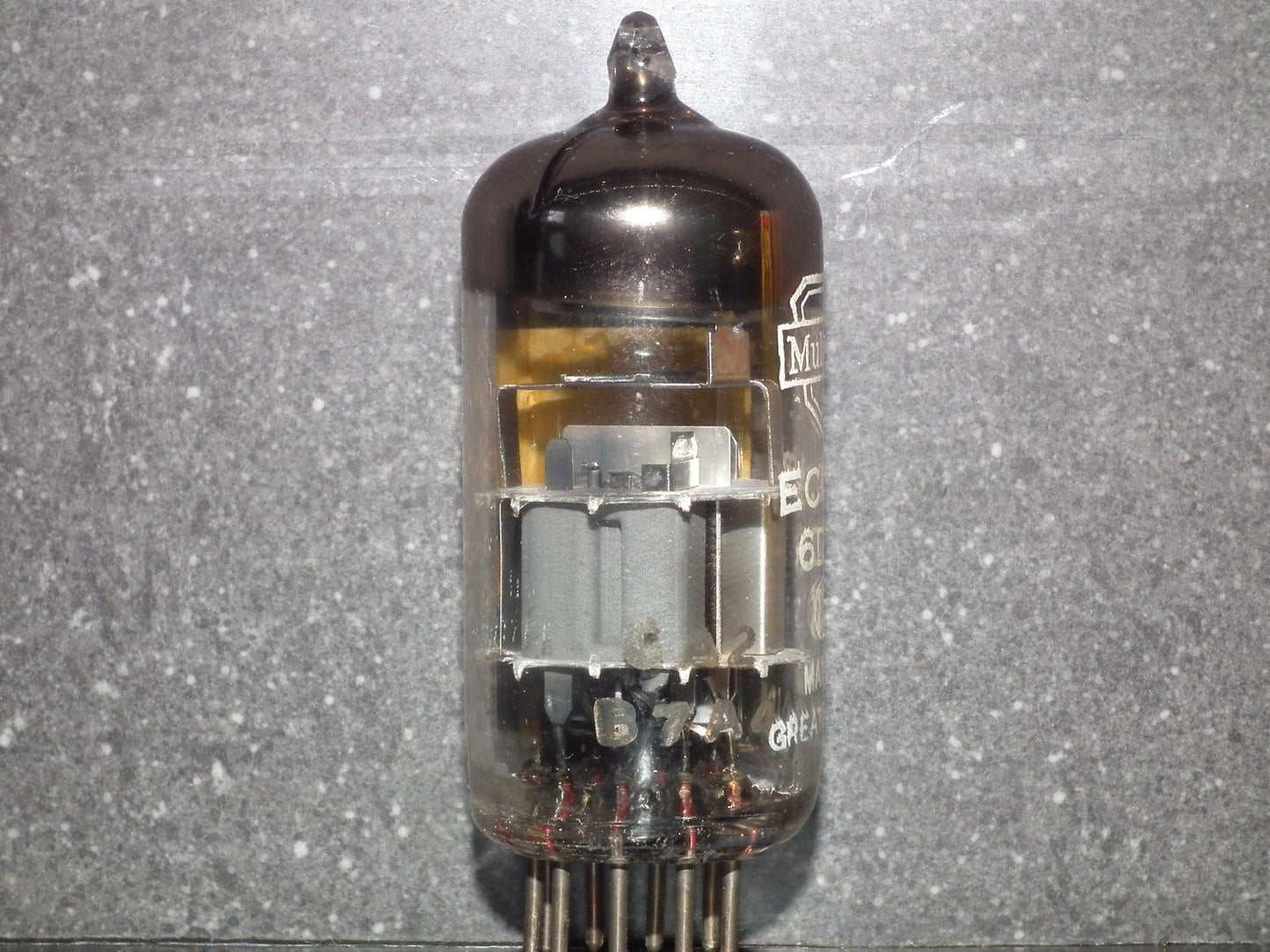 ECC88 Mullard Blackburn 6DJ8 RARE Dual Stage Getter 60s Used Tested NOS
