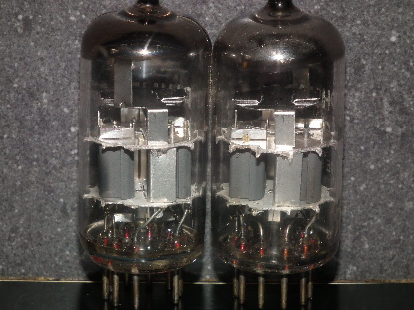 ECC88 6DJ8 Philips Holland Platinum Matched Pair Dual Stage NOS