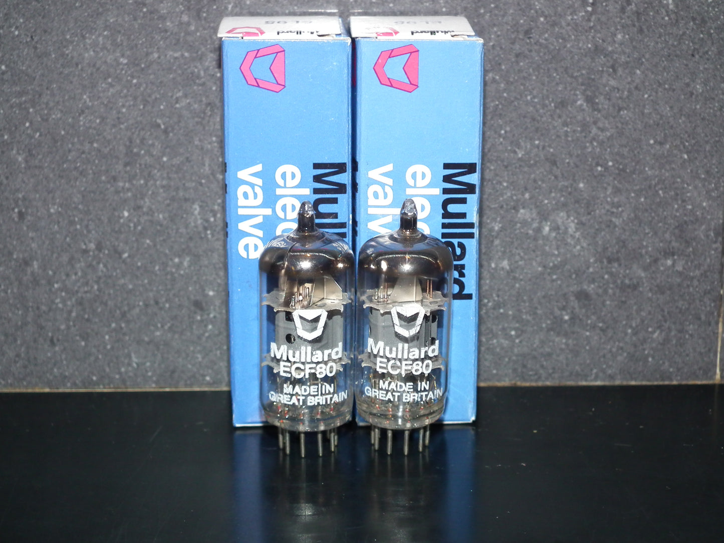 ECF80 6BL8 Mullard Platinum Matched Pair for McIntosh NOS NIB