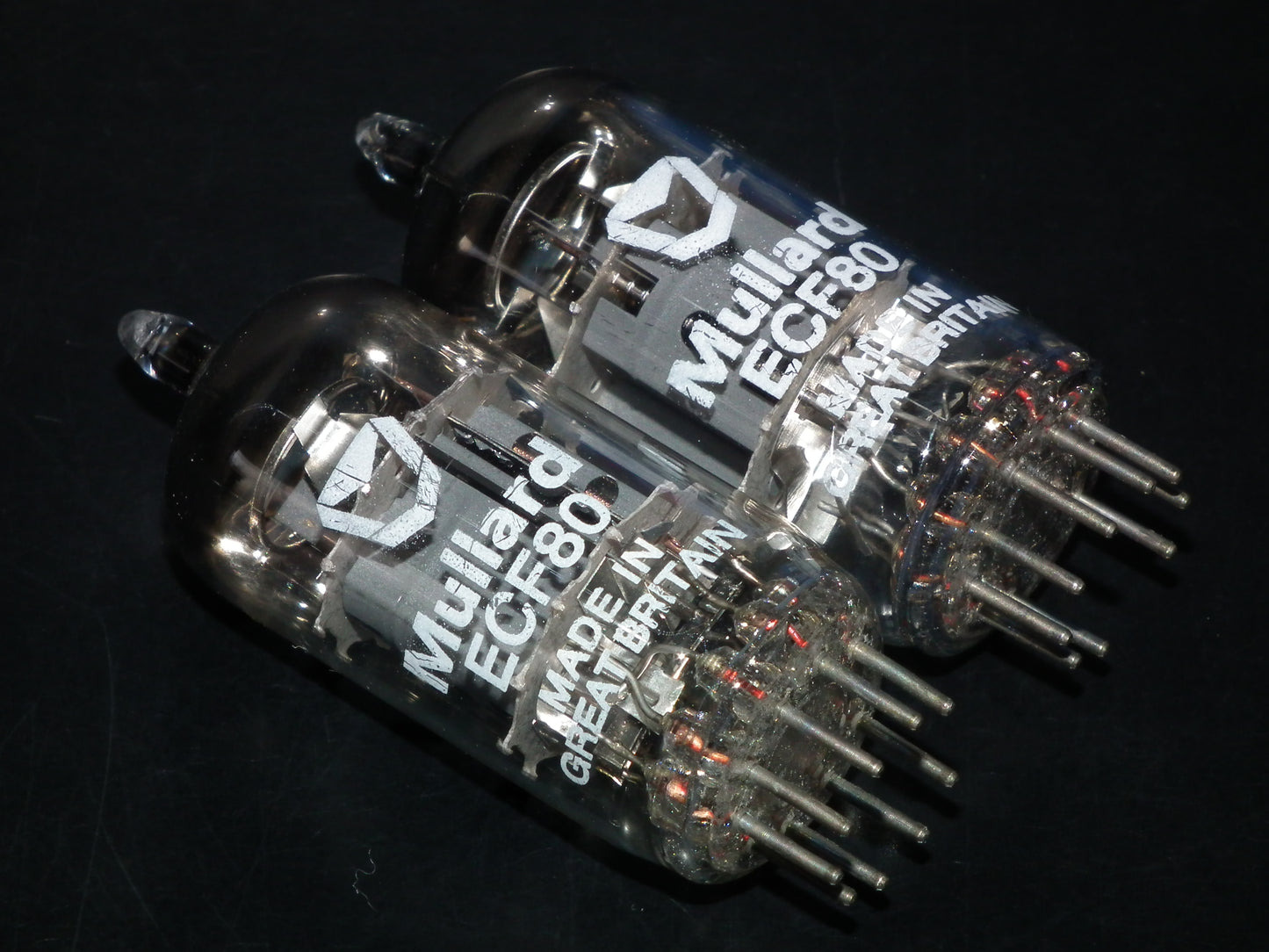 ECF80 6BL8 Mullard Platinum Matched Pair for McIntosh NOS NIB