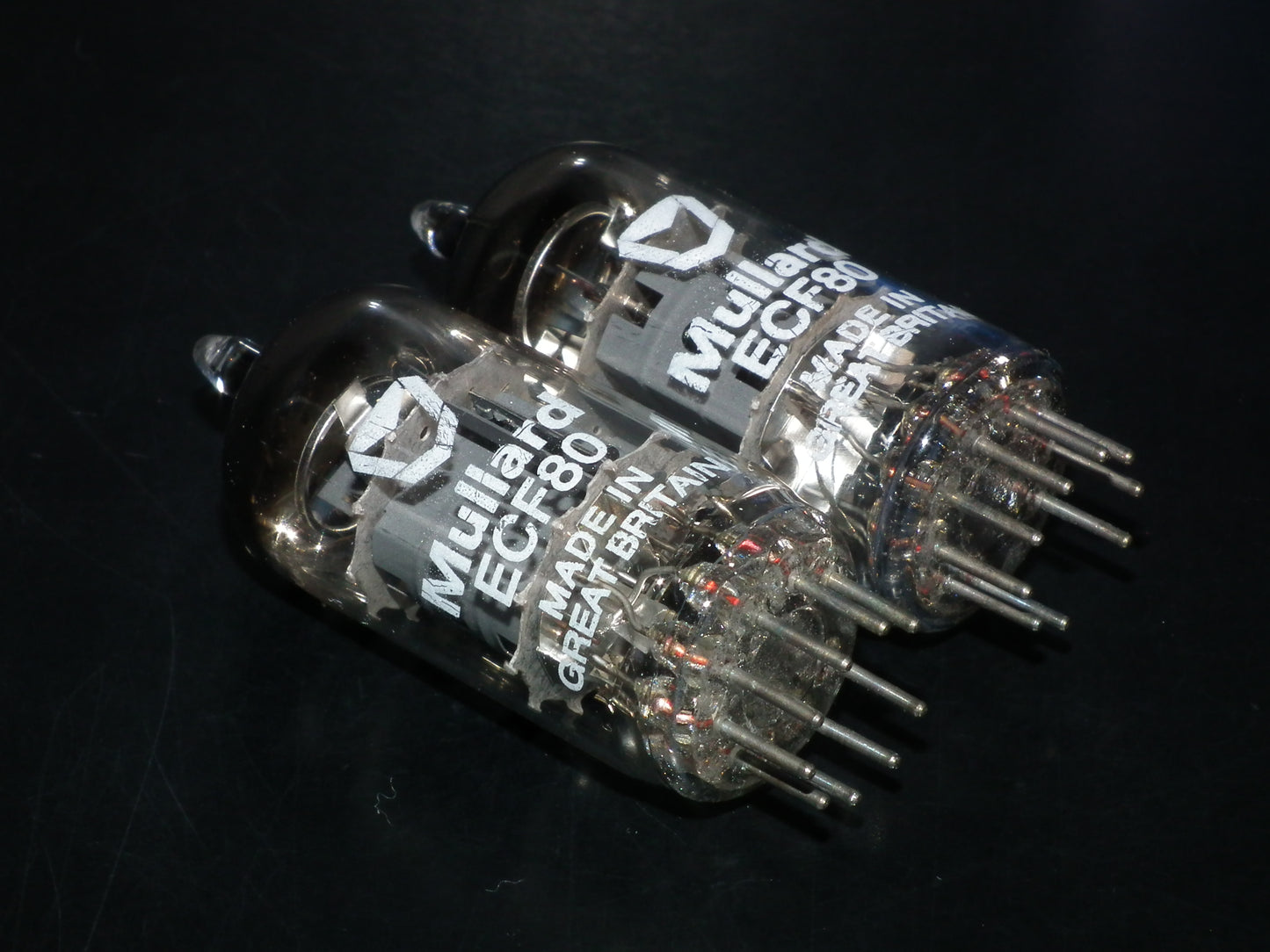 ECF80 6BL8 Mullard Platinum Matched Pair for McIntosh NOS NIB