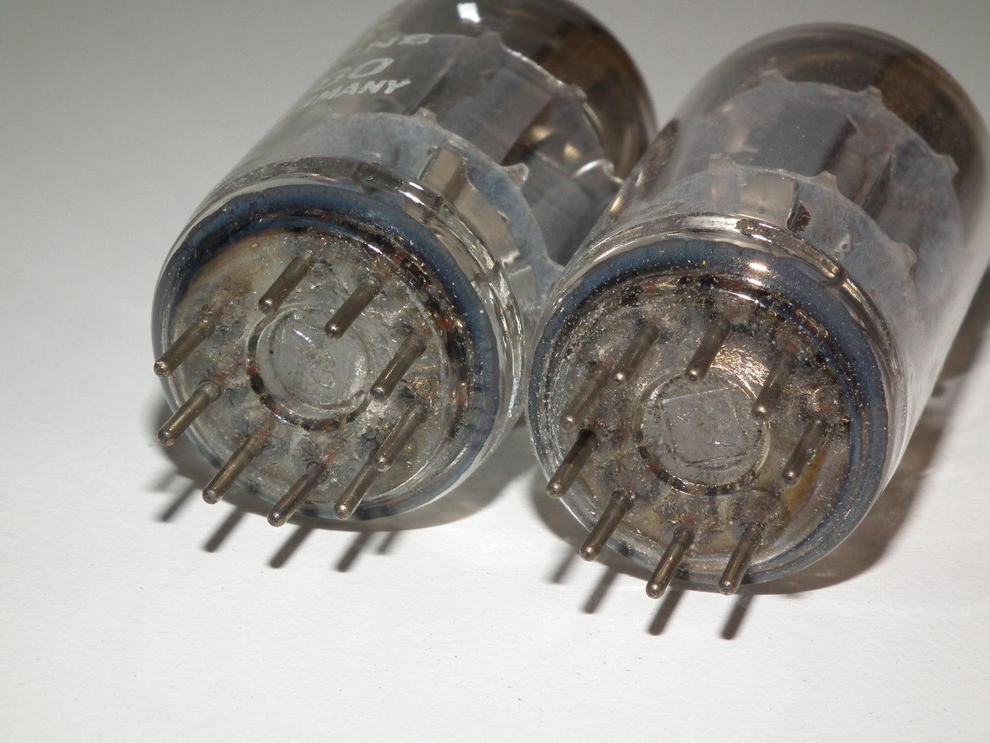 ECF80 Telefunken 6BL8 Platinum matched pair NOS NIB Siemens