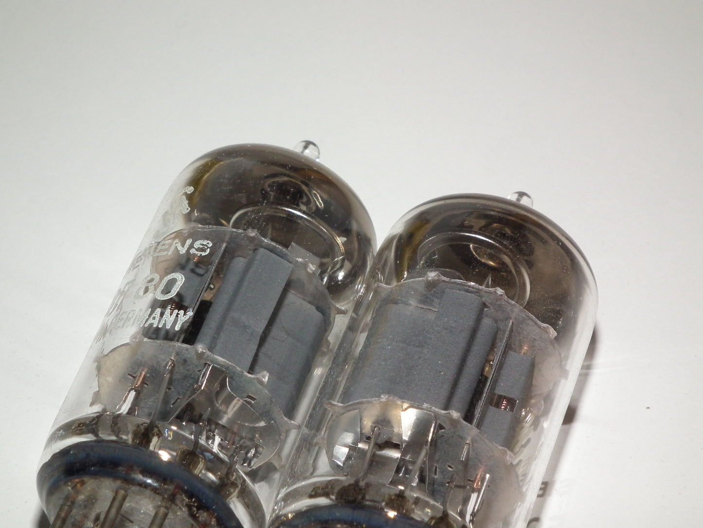ECF80 Telefunken 6BL8 Platinum matched pair NOS NIB Siemens