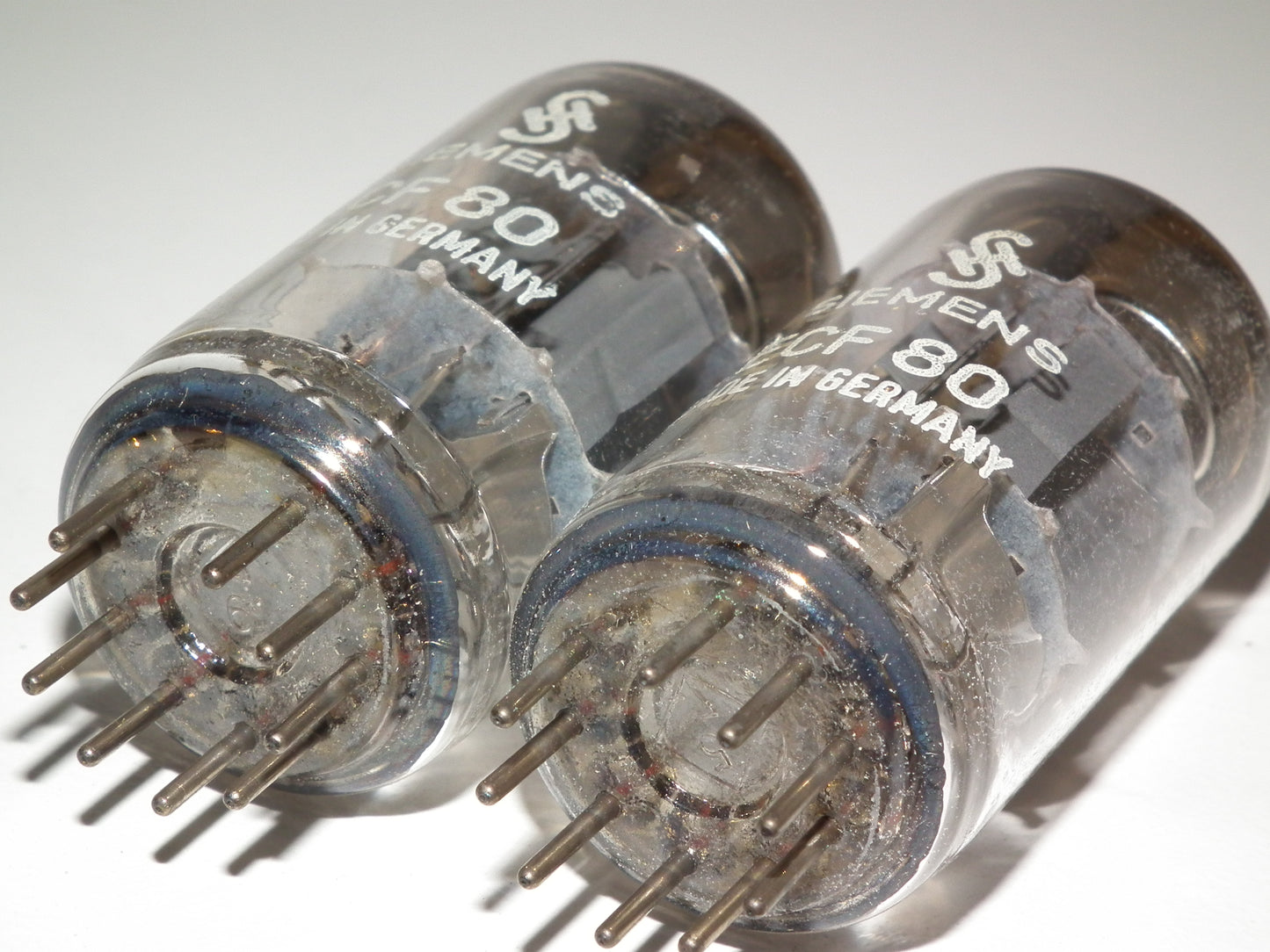 ECF80 Telefunken 6BL8 Platinum matched pair NOS NIB Siemens