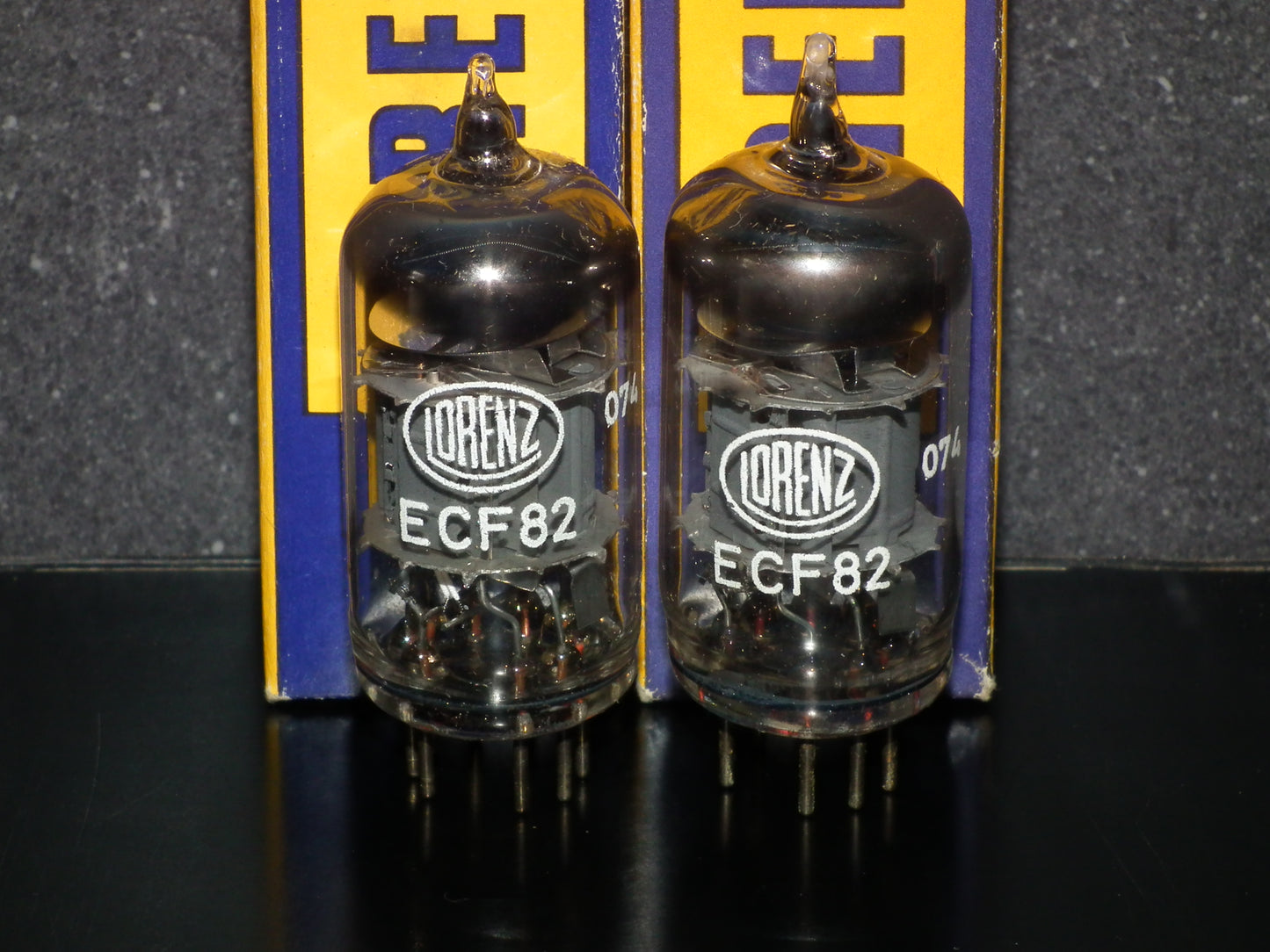ECF82 ITT Lorenz 6GH8A 6U8 Platinum matched DUAL STAGE GETTER