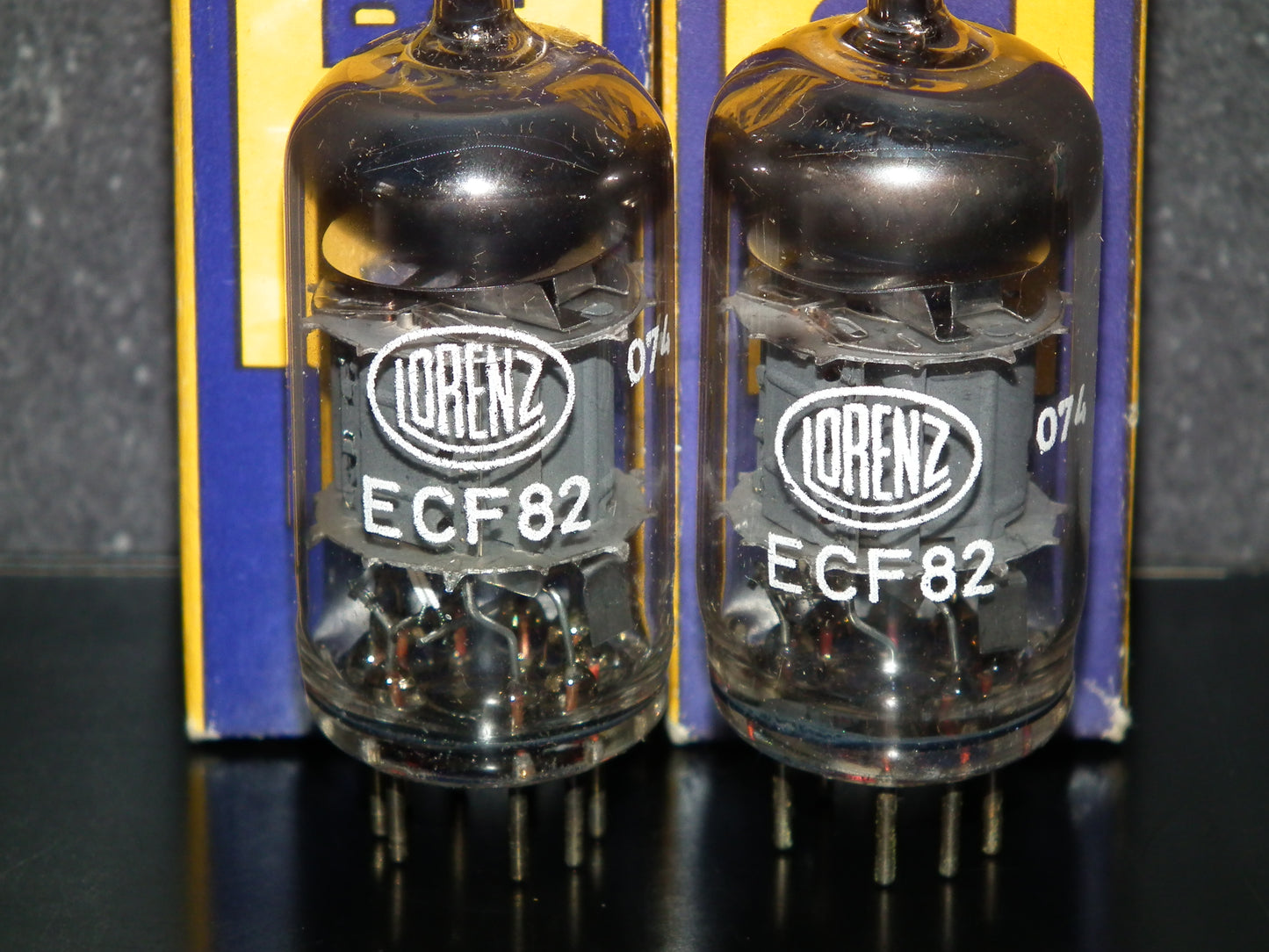 ECF82 ITT Lorenz 6GH8A 6U8 Platinum matched DUAL STAGE GETTER
