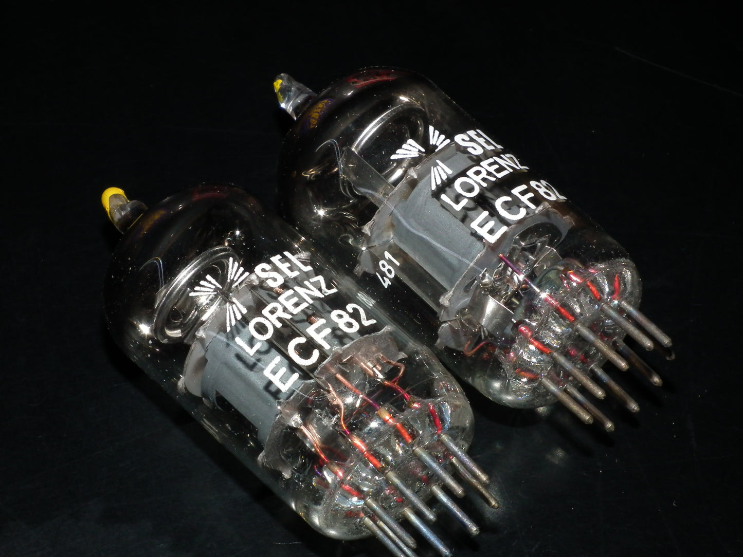 ECF82 Lorenz 6GH8A 6U8 Platinum matched pair NOS NIB Dynaco, Scott, McIntosh
