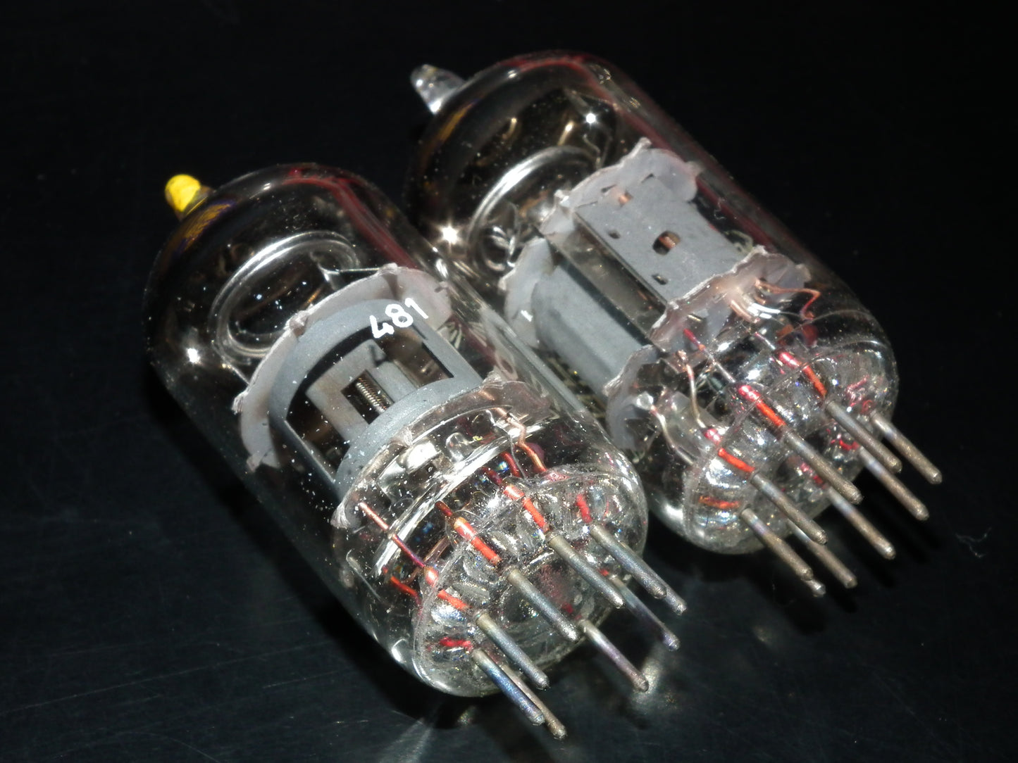 ECF82 Lorenz 6GH8A 6U8 Platinum matched pair NOS NIB Dynaco, Scott, McIntosh