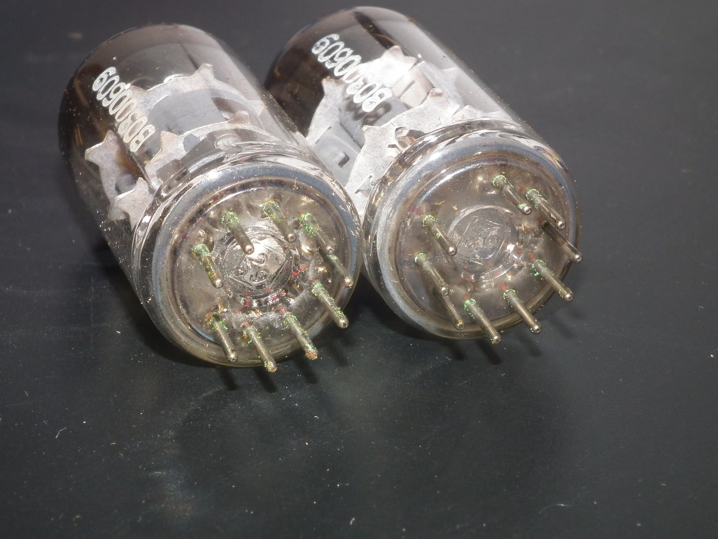 ECF82 Telefunken 6GH8A 6U8 Platinum matched pair NOS NIB SEALED DB