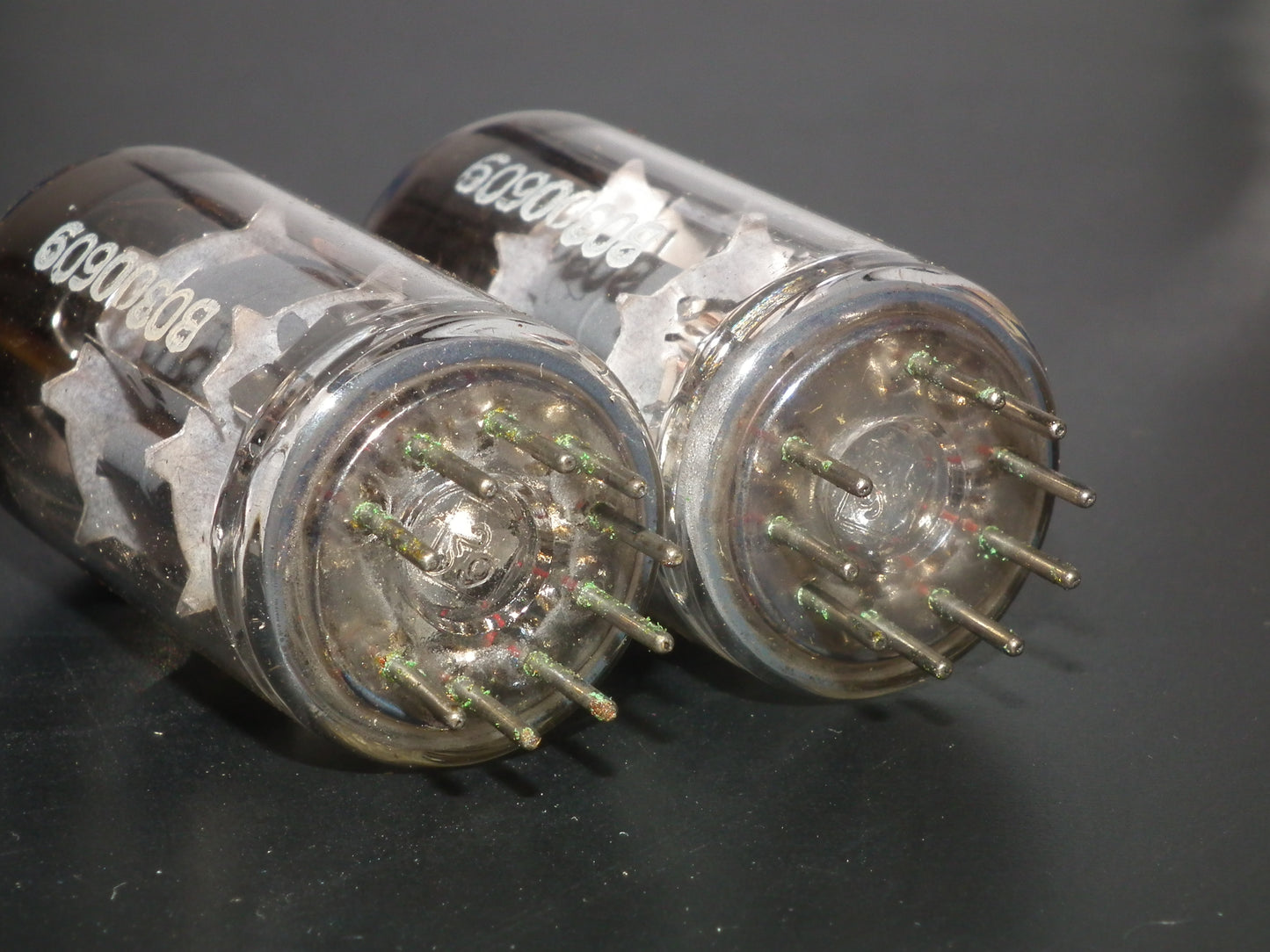 ECF82 Telefunken 6GH8A 6U8 Platinum matched pair NOS NIB SEALED DB